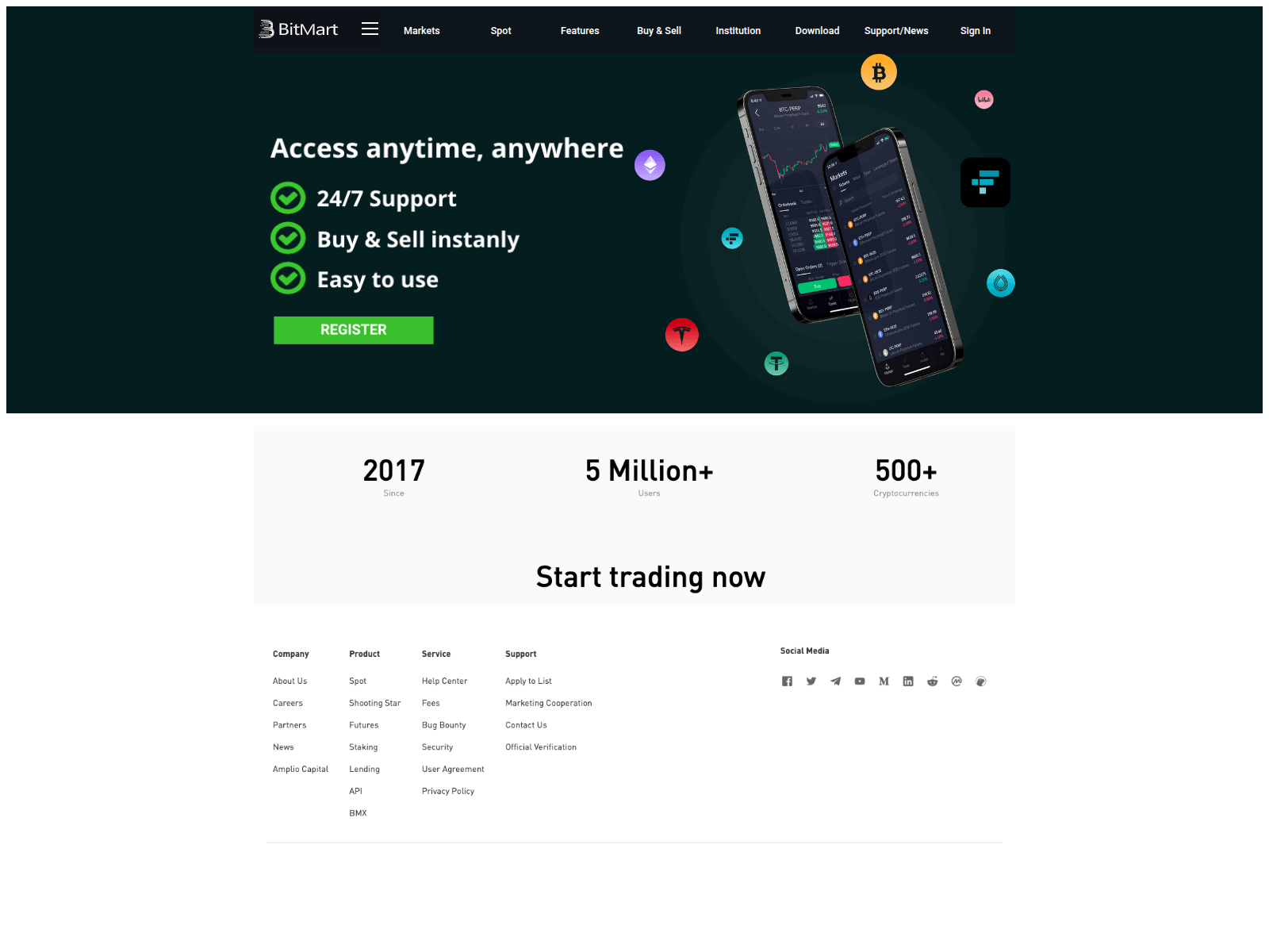Screenshot of bitmart-vn.vercel.app