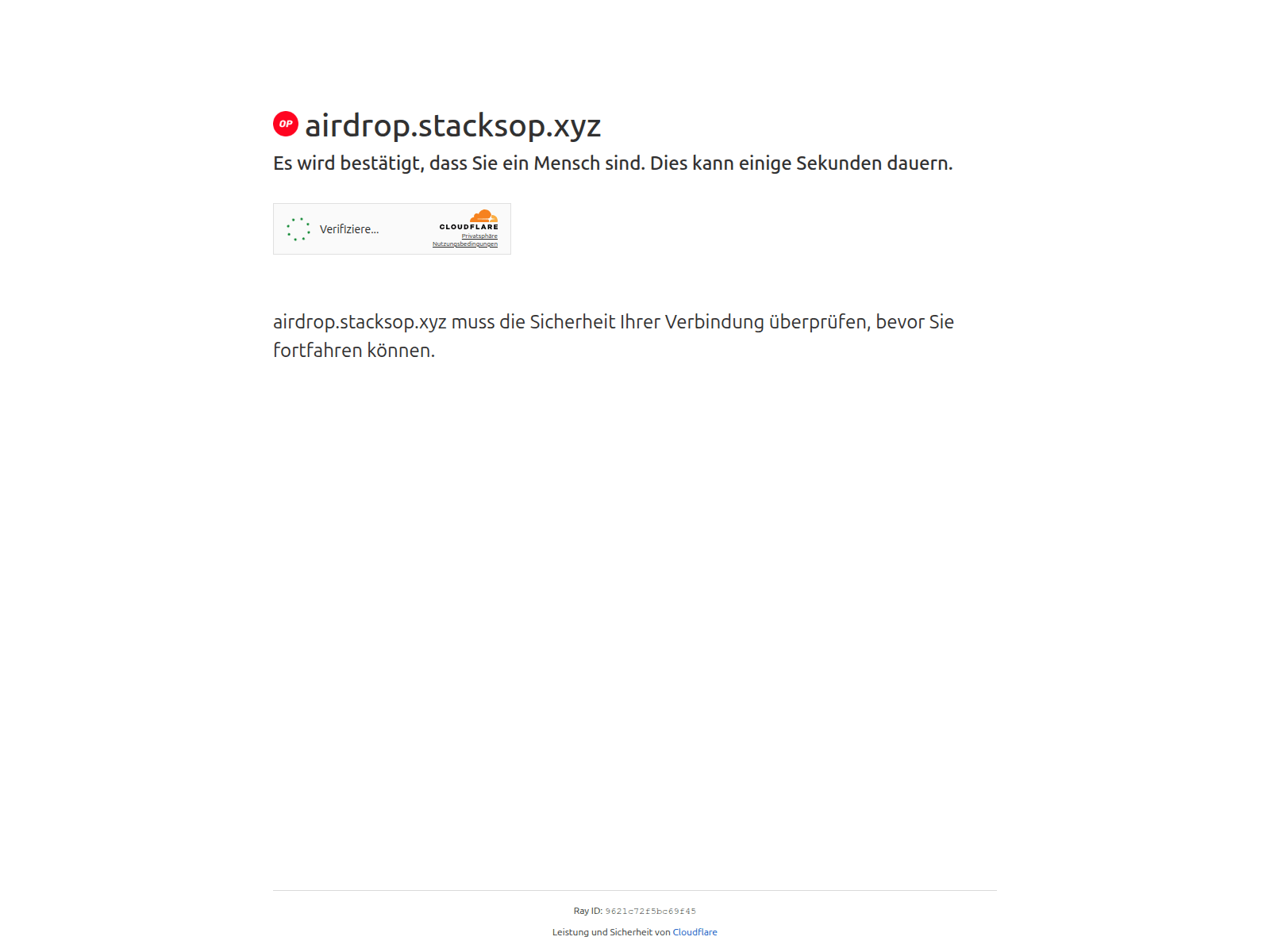 Screenshot of airdrop.stacksop.xyz