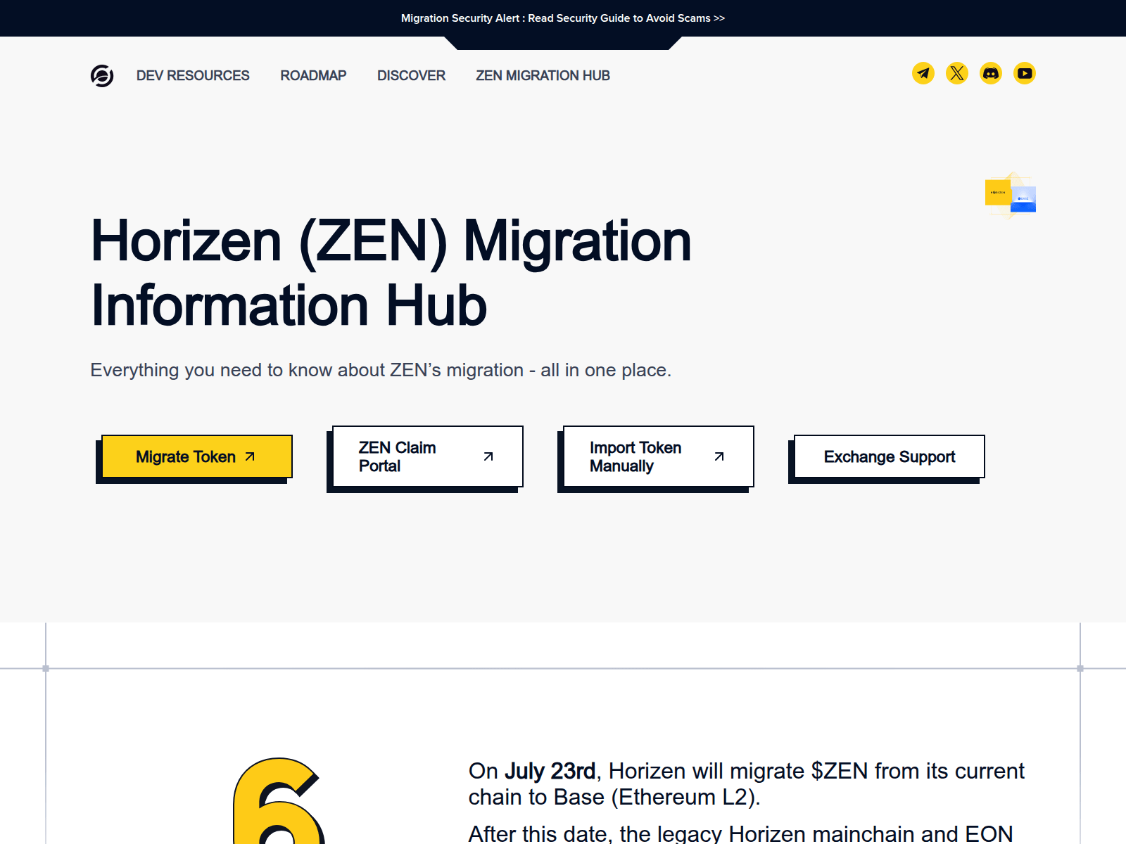 Screenshot of horizen-upgrade.world