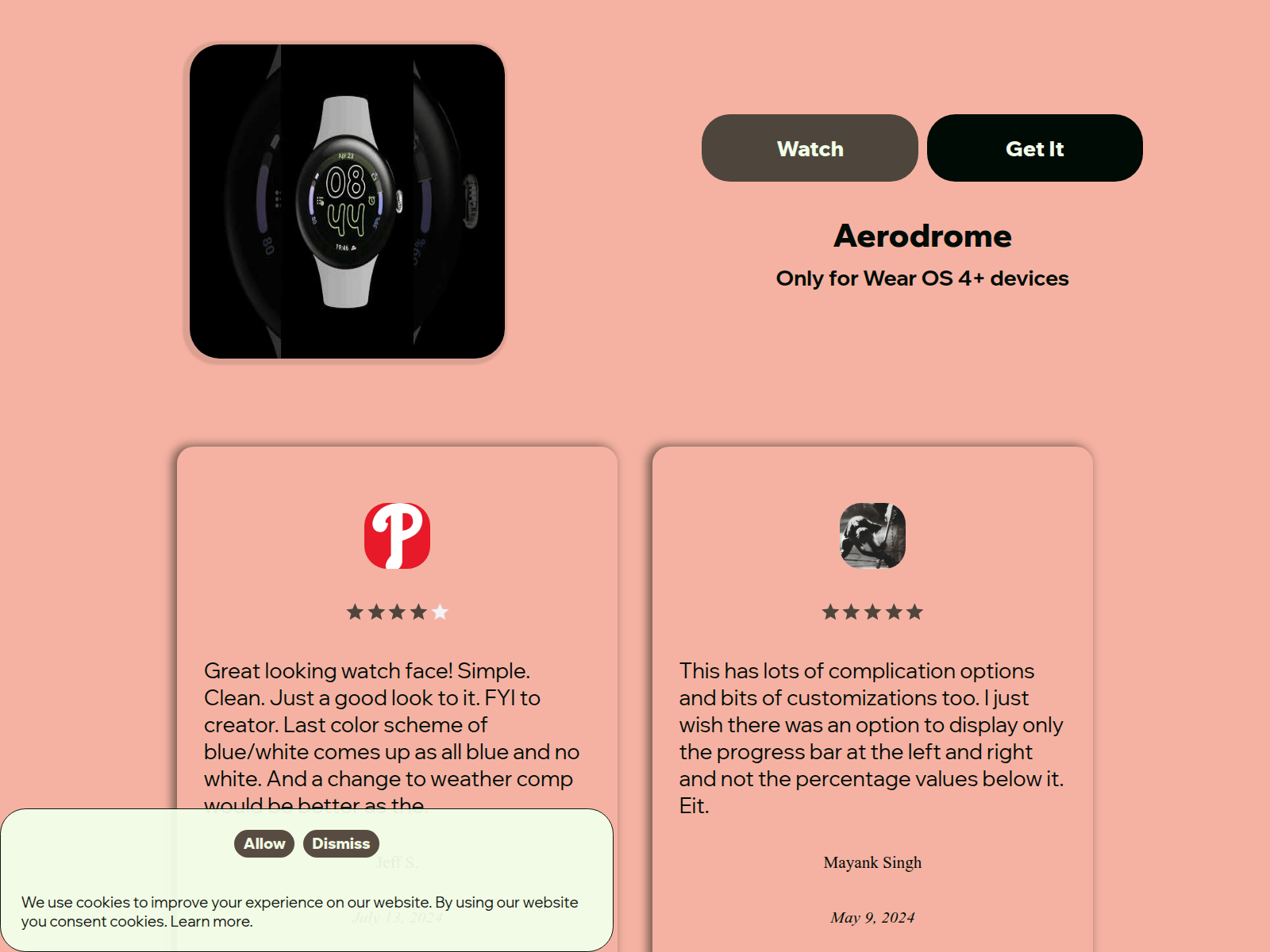 Screenshot of aeradroma.finance