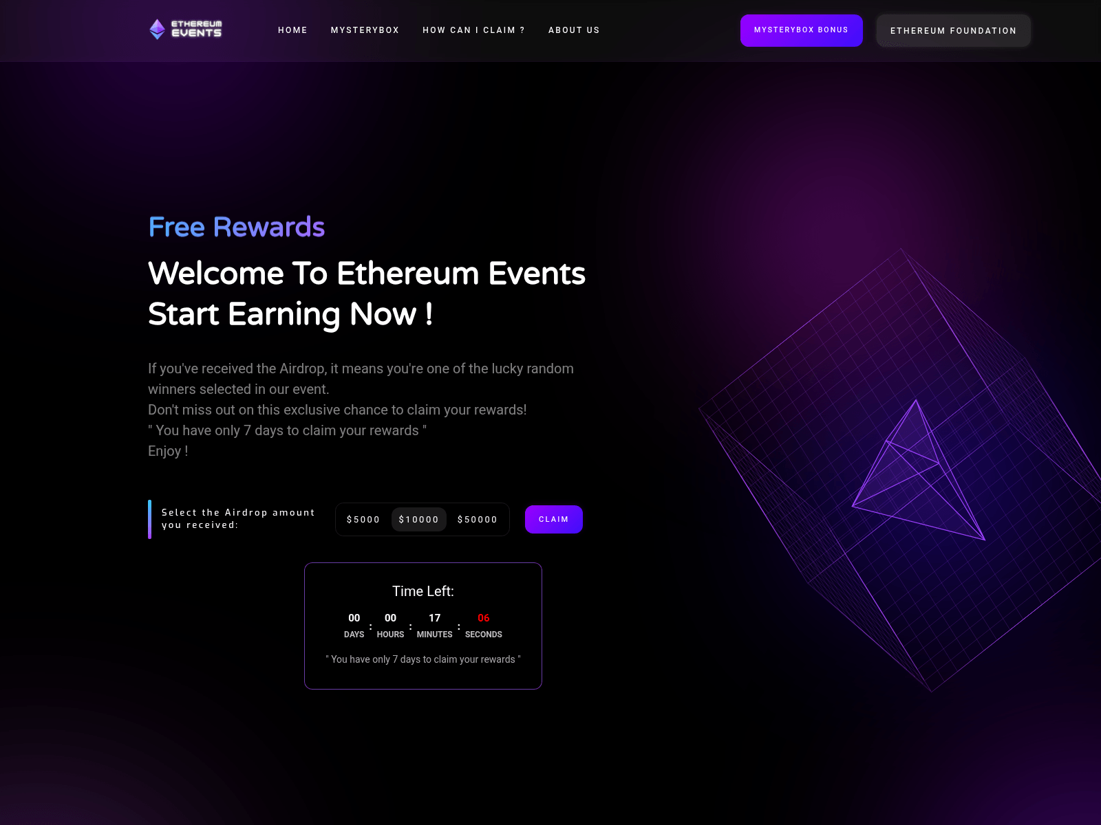 Screenshot of geteth.org