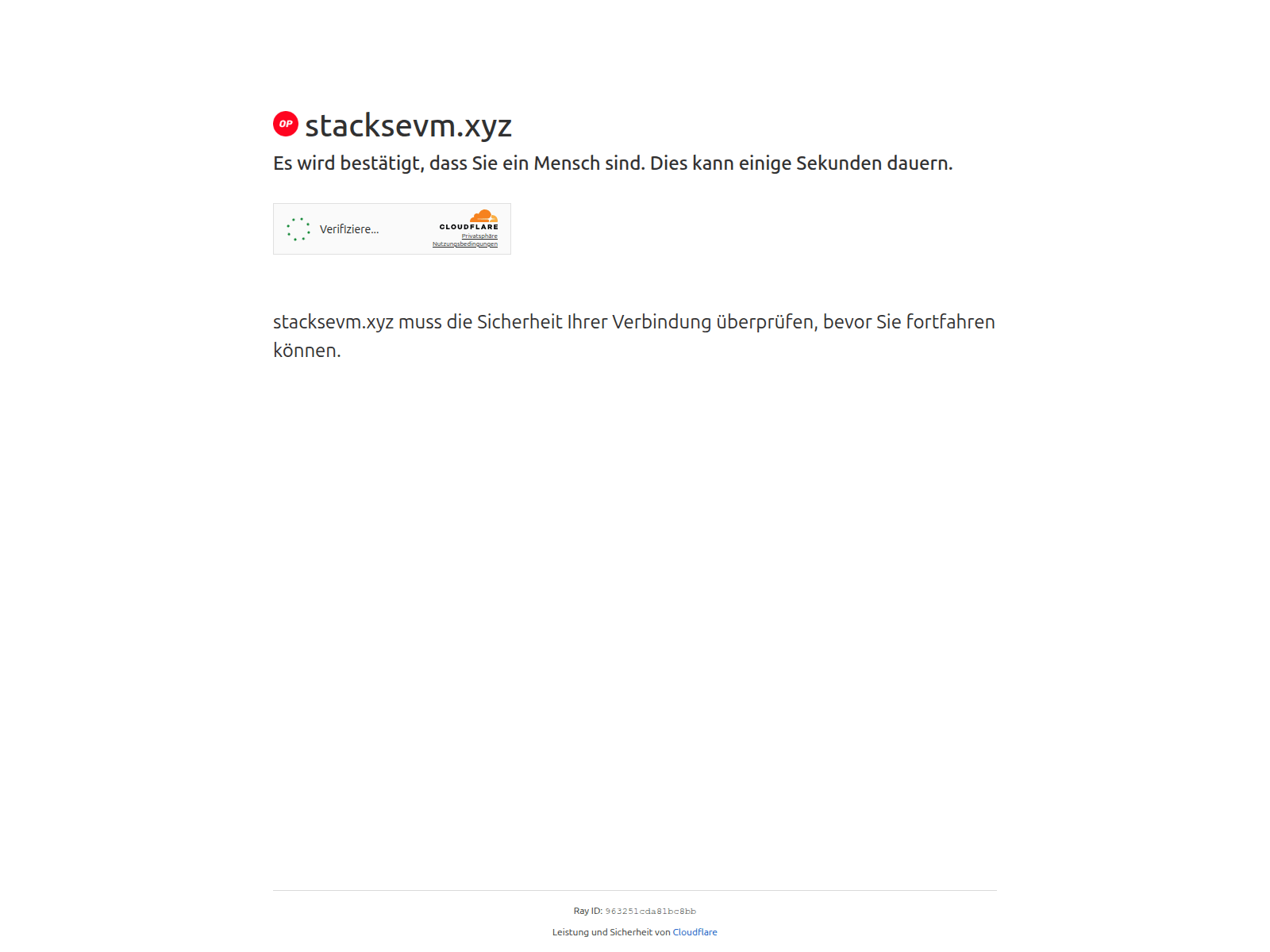 Screenshot of stacksevm.xyz