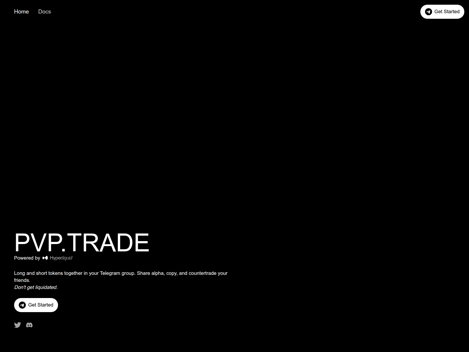 Screenshot of pvp-trade.xyz