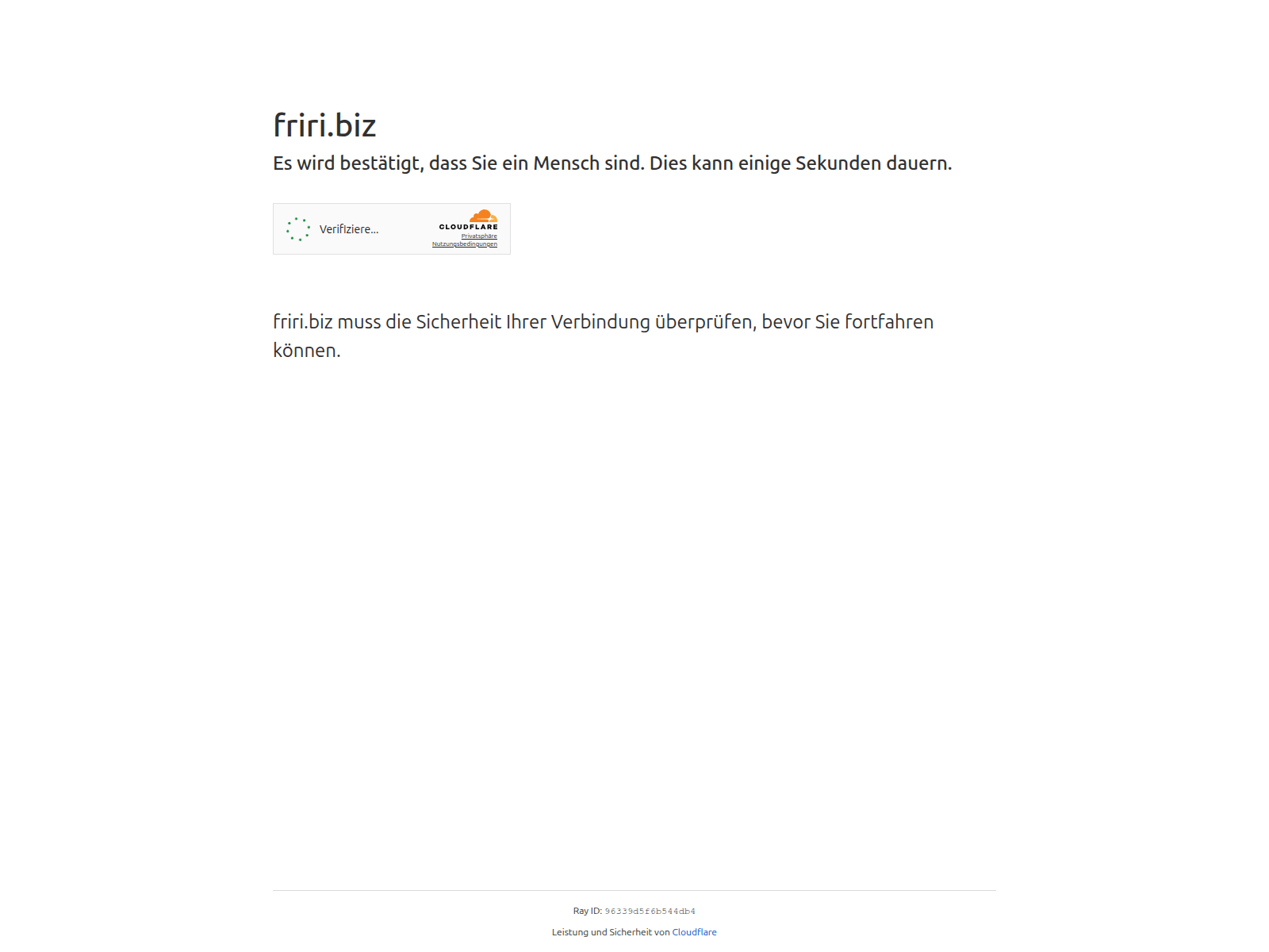 Screenshot of friri.biz