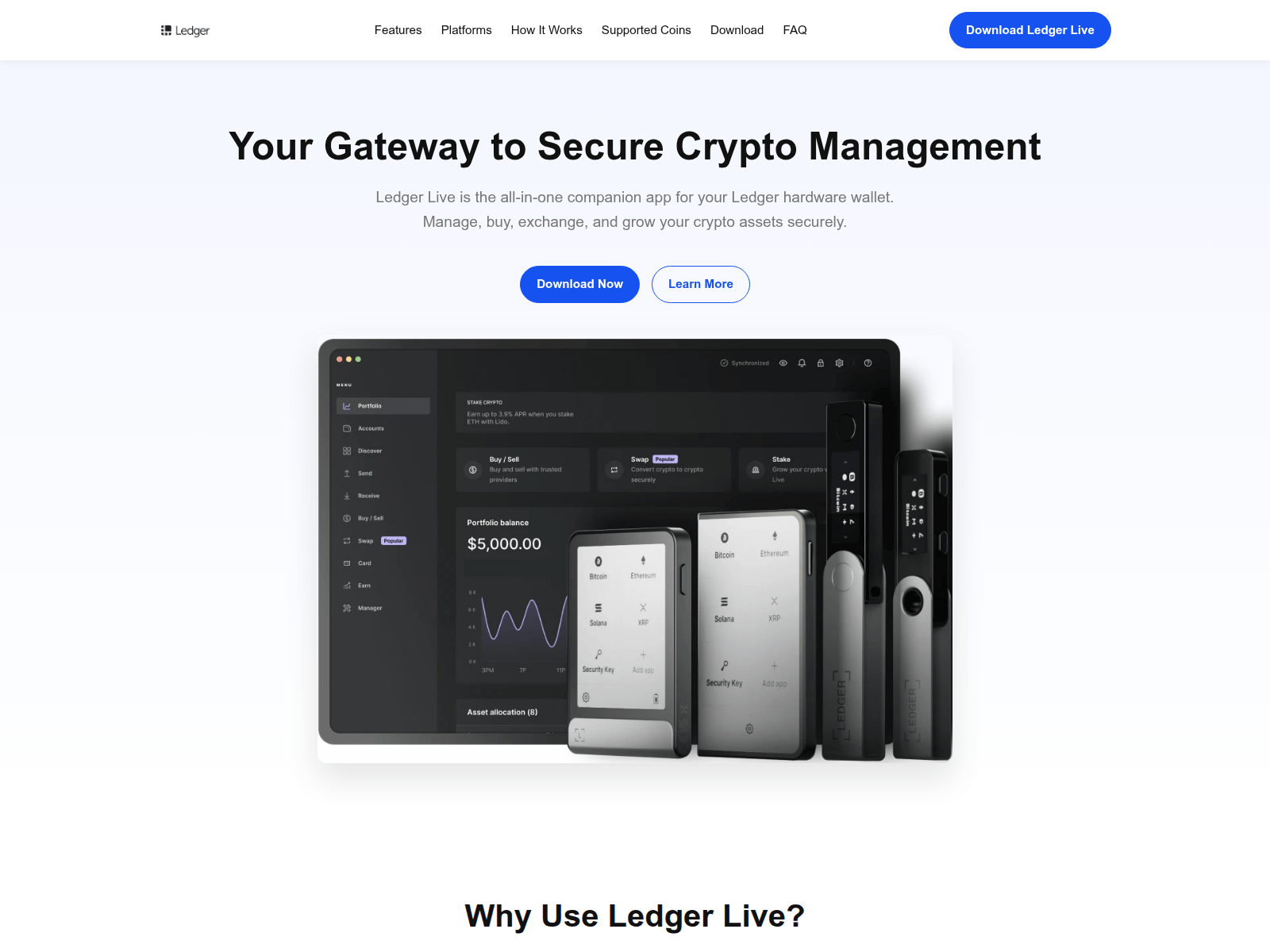 Screenshot of liveledgerus.vercel.app