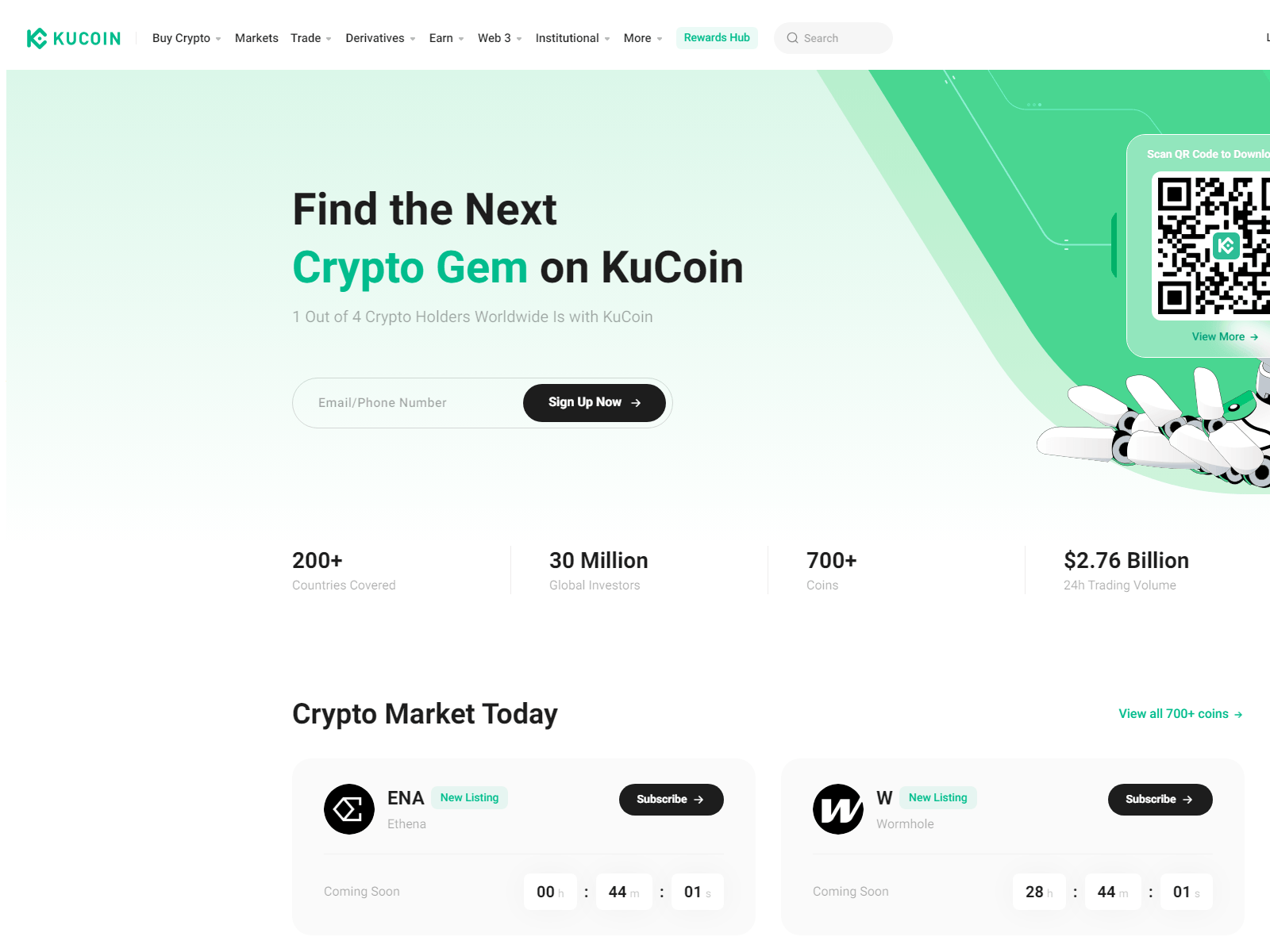 Screenshot of auth-kucoin.github.io