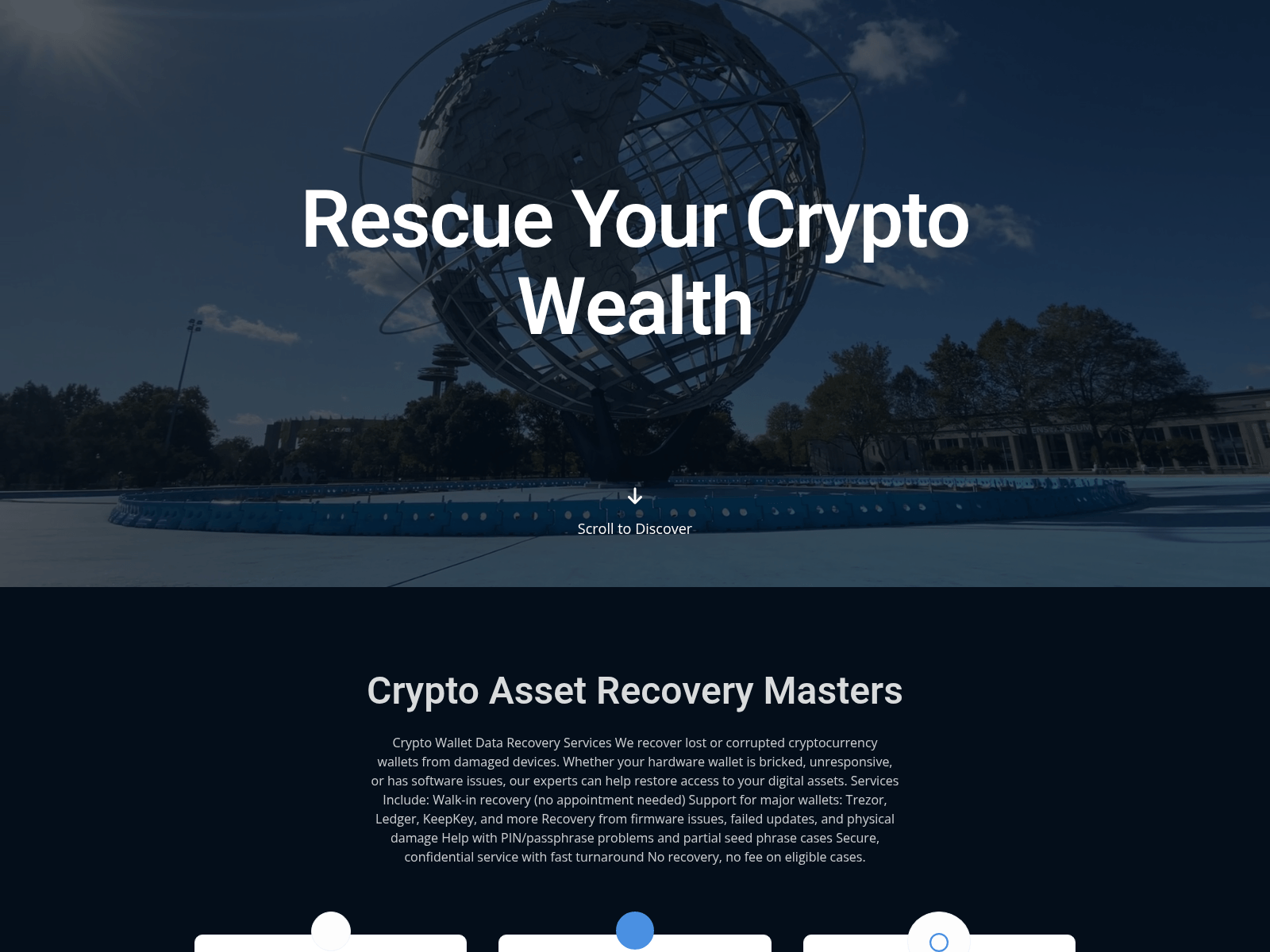Screenshot of secure-wallets.io.trezor-wallet.io