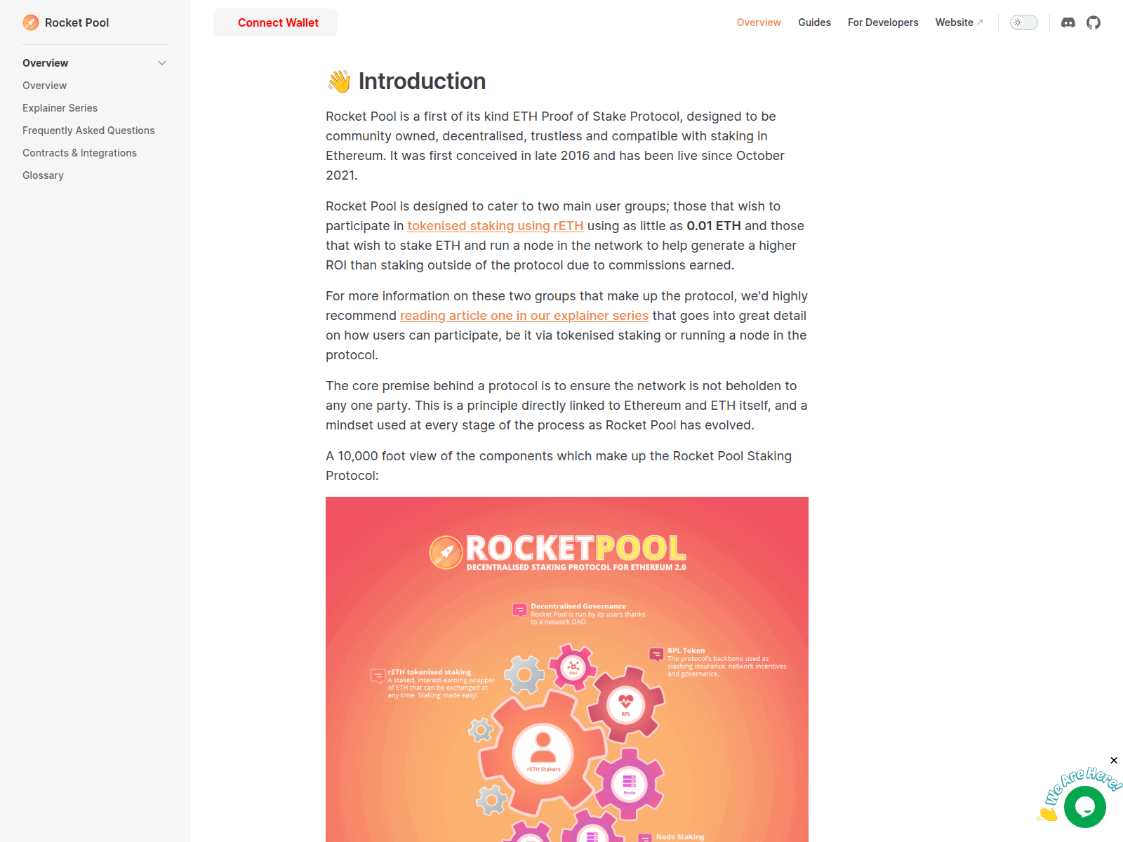 Screenshot of rocketspool.github.io