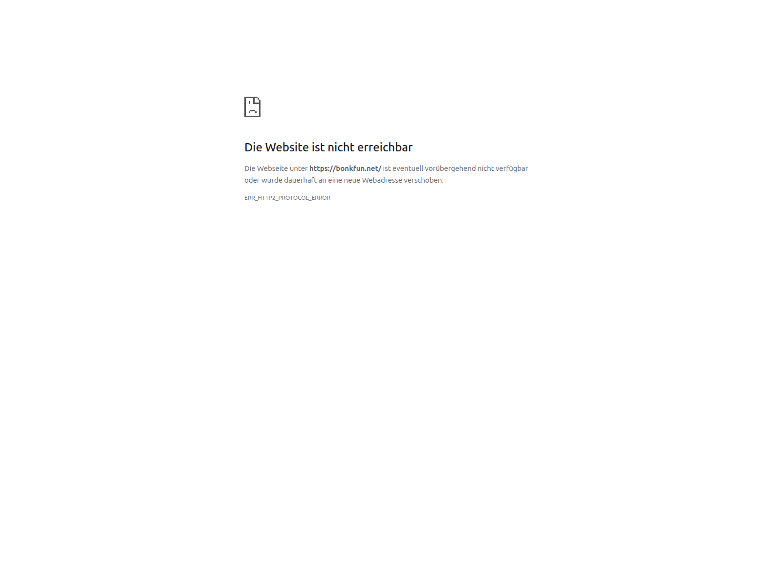 Screenshot of bonkfun.net