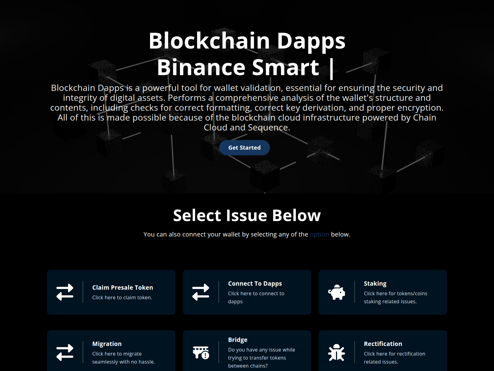 Screenshot of smartnodesresolver.pages.dev