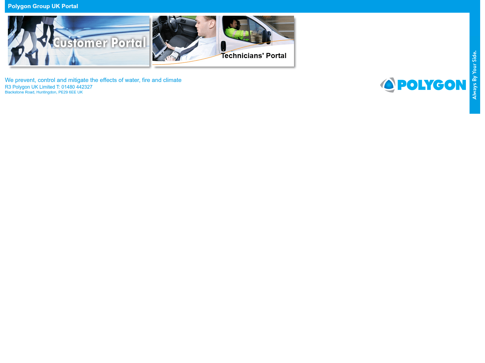 Screenshot of simplyconnect.polygonuk.com