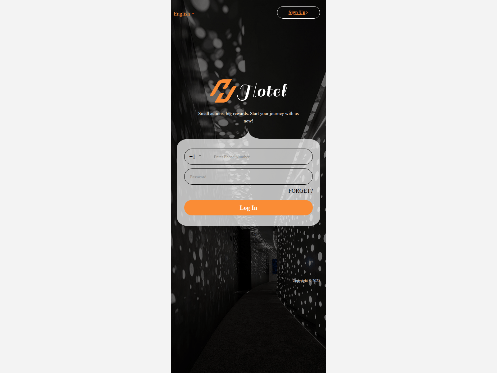 Screenshot of gmretreats.com