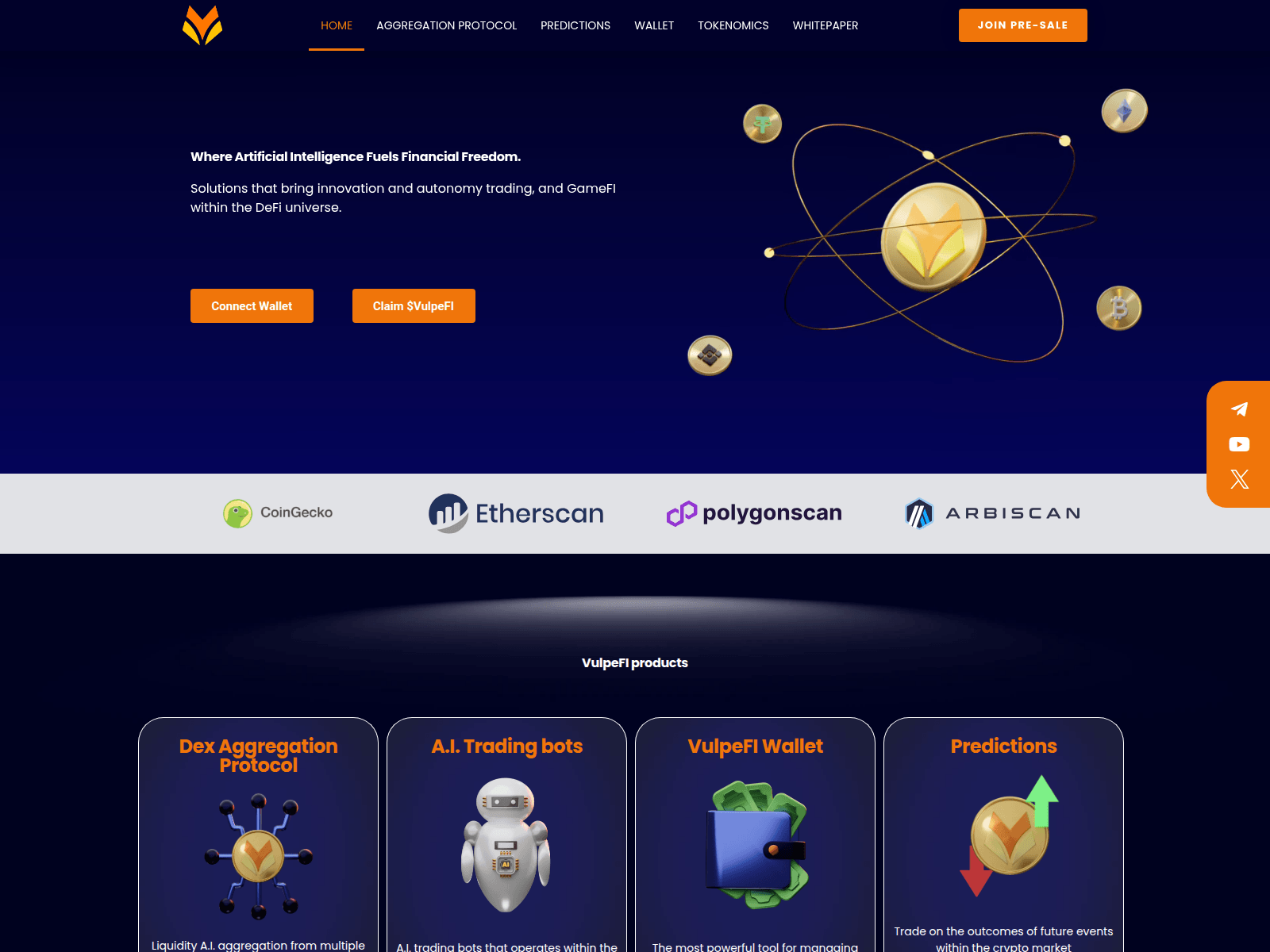 Screenshot of vulpefi-io.xyz