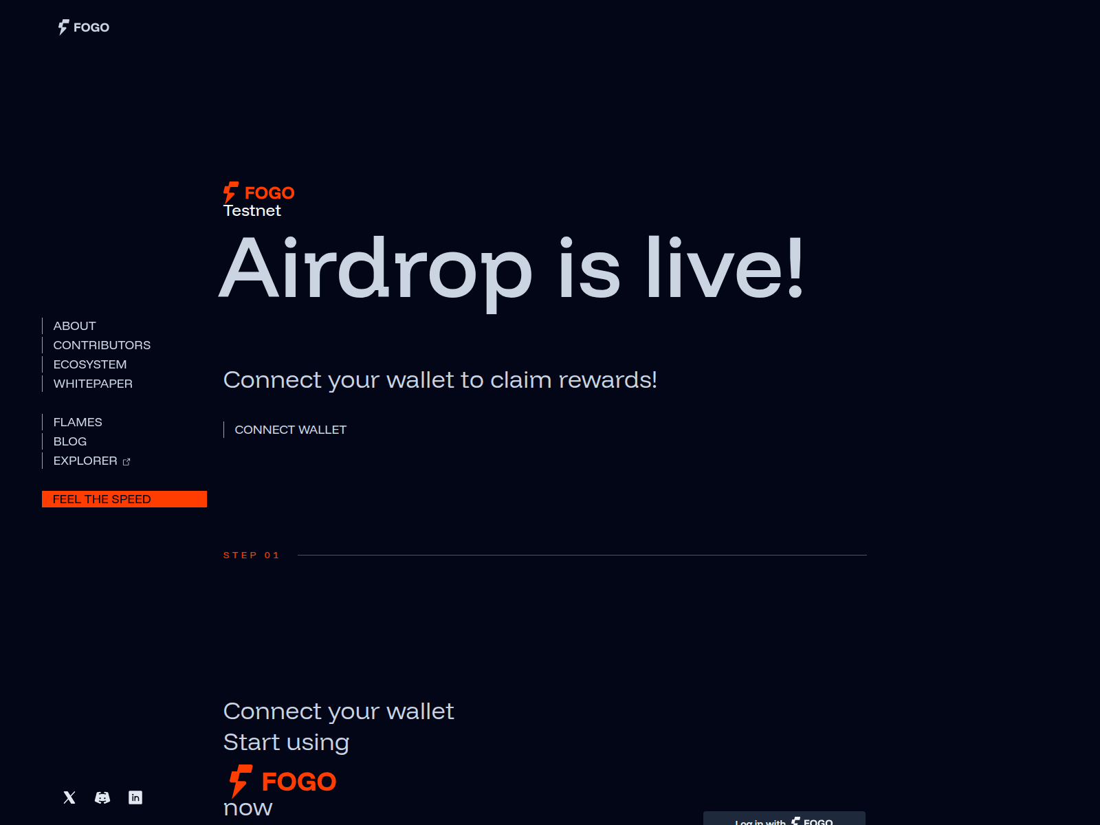 Screenshot of fogo.rest