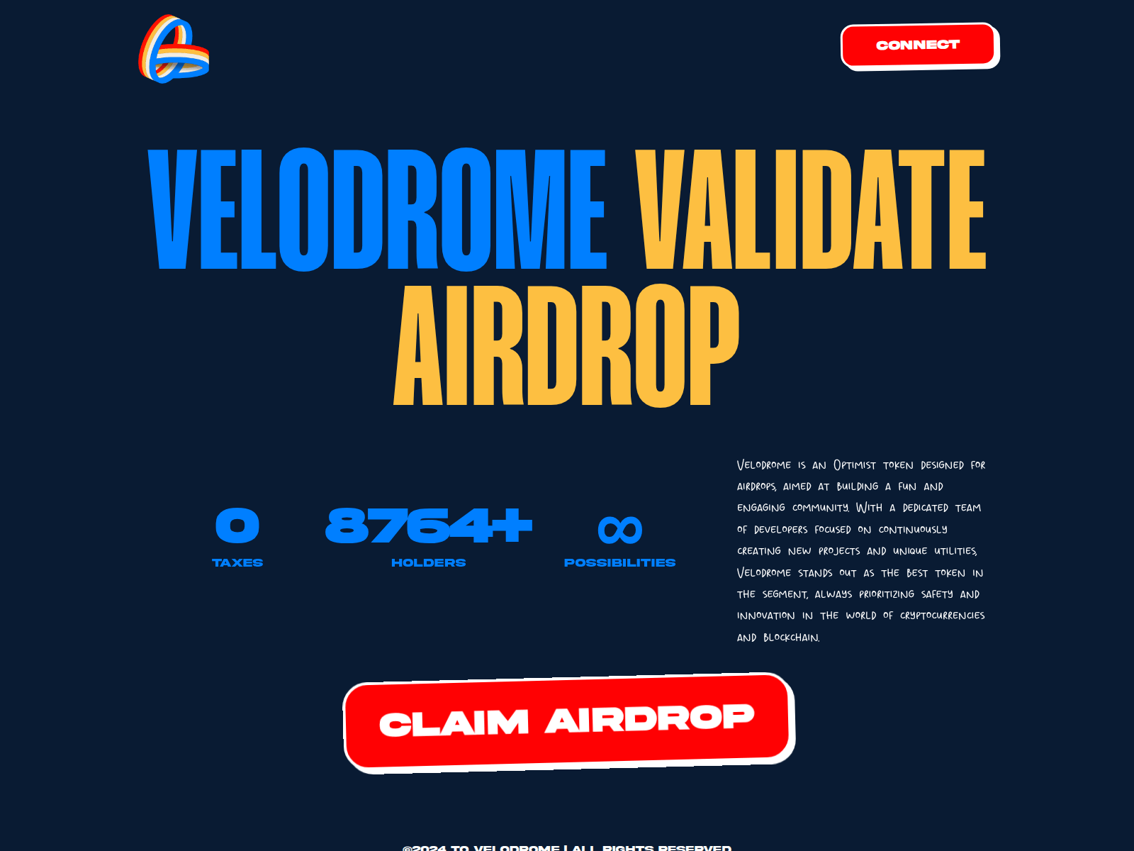 Screenshot of velodomefi.win