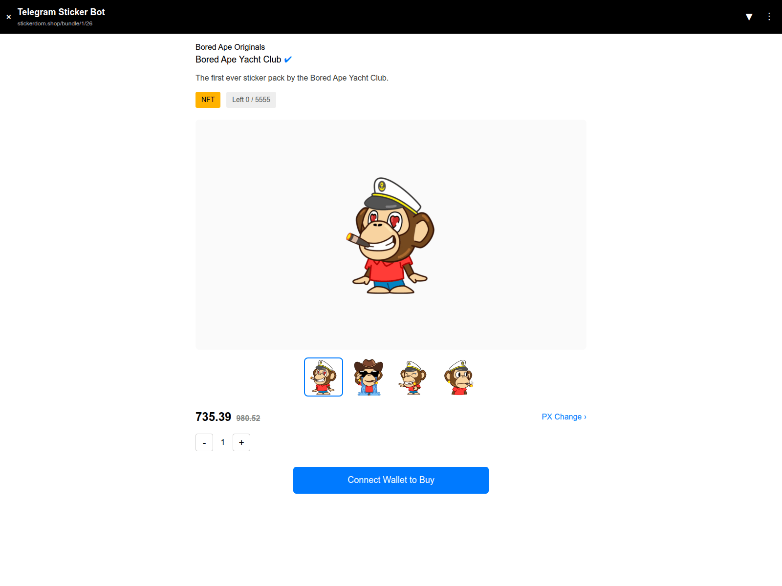 Screenshot of stickerdom.shop