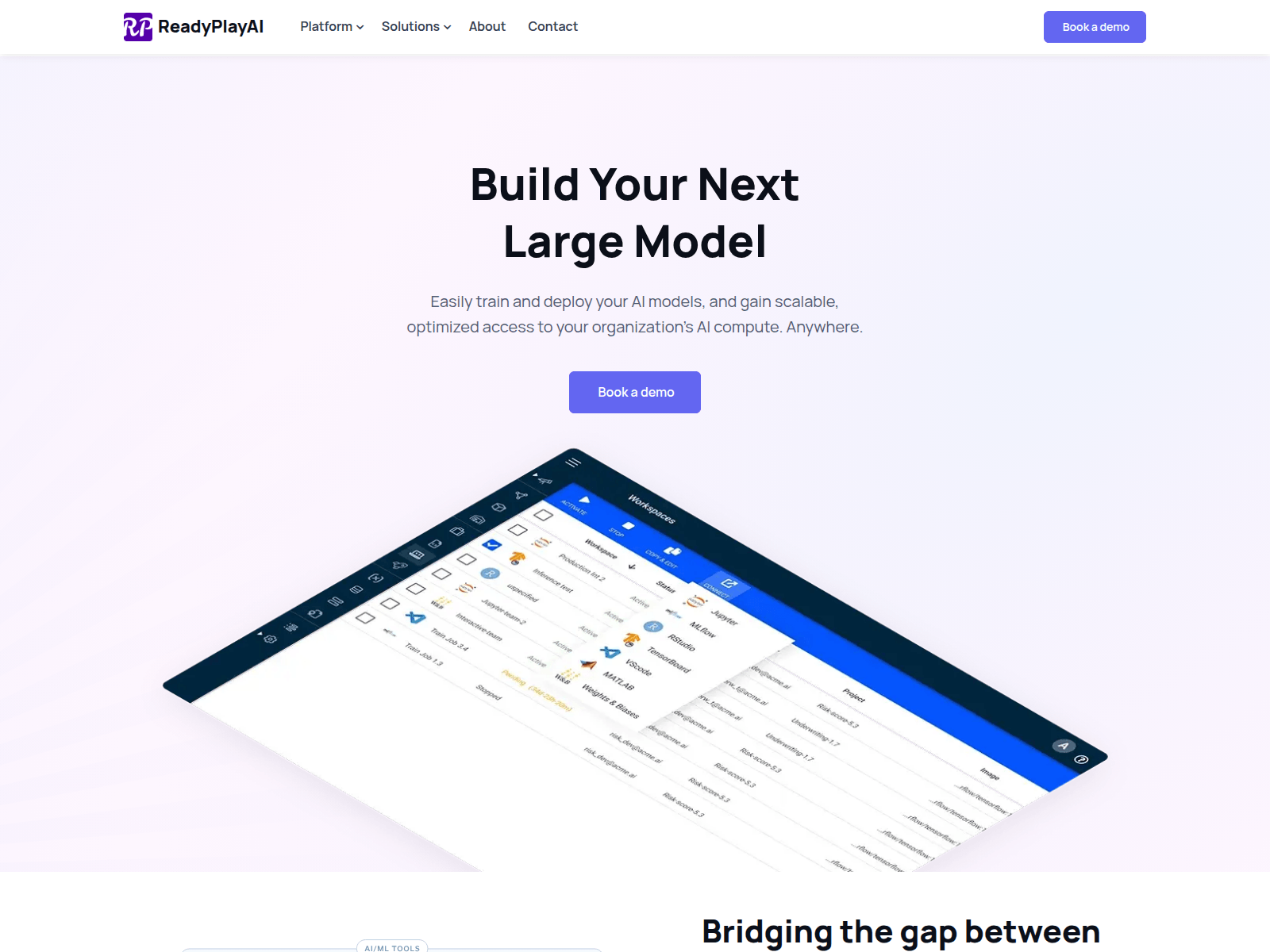 Screenshot of readyplayai.com