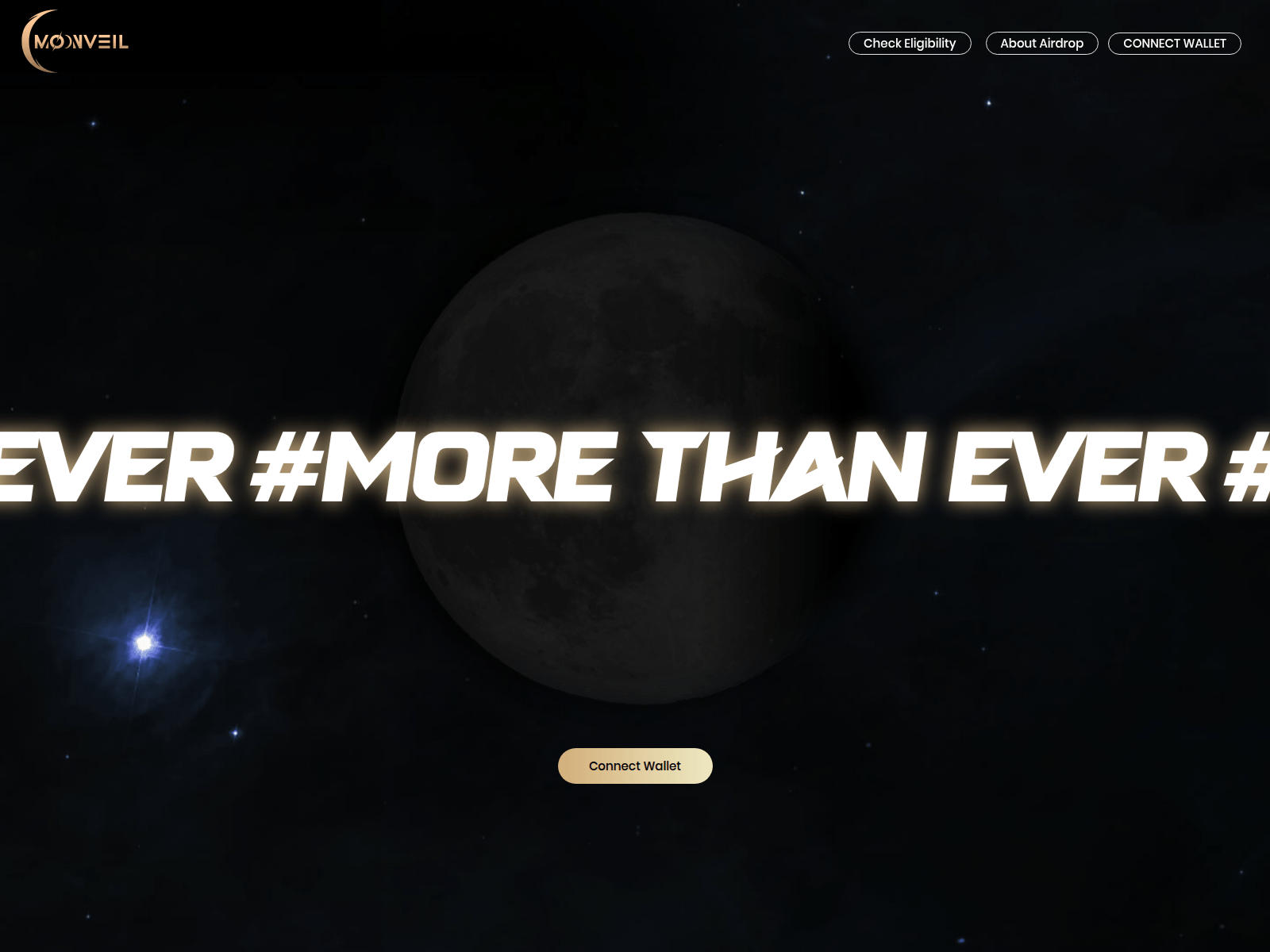 Screenshot of airdrop.moonveil.click