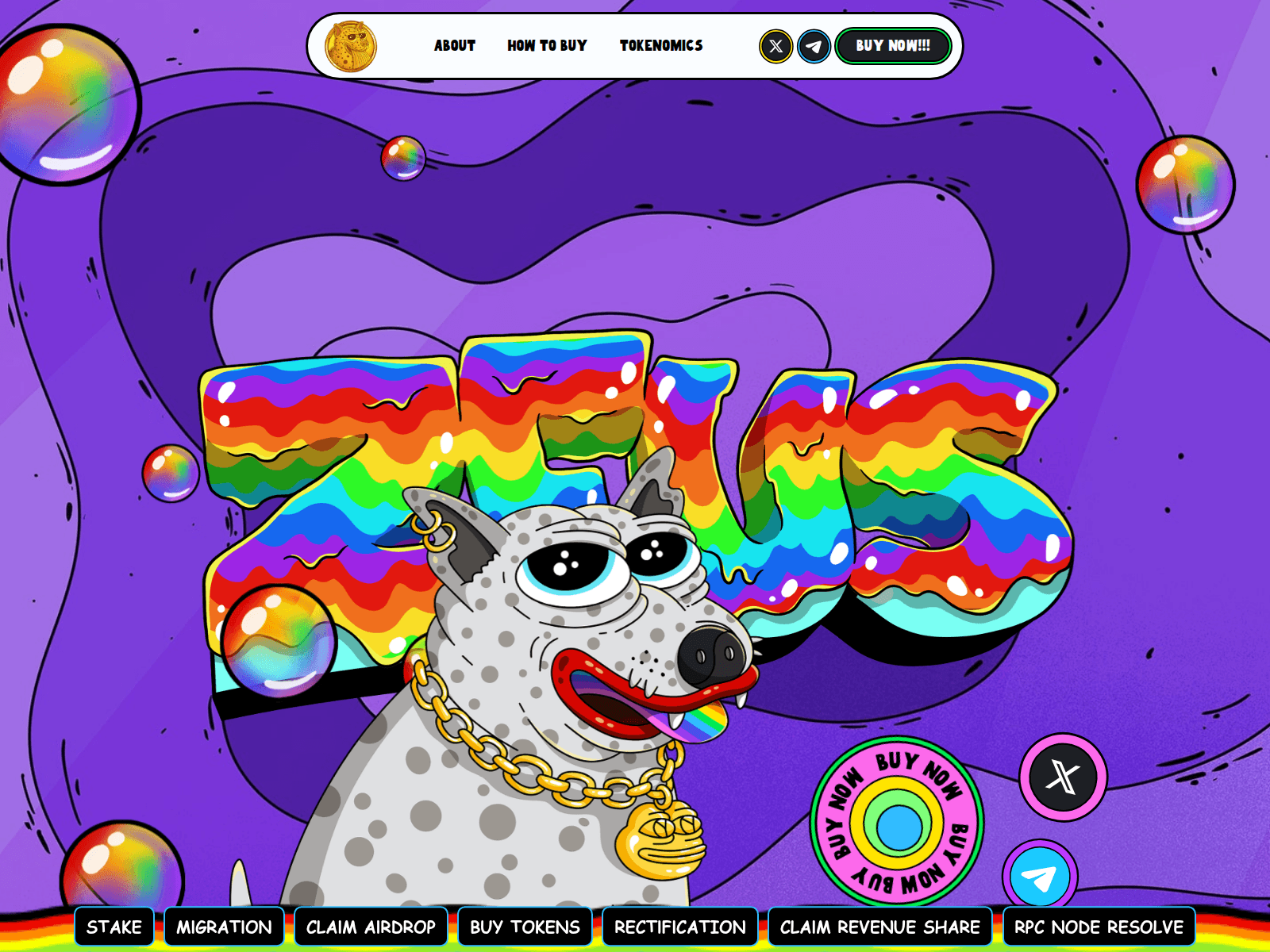 Screenshot of truezeusdistritoks.com