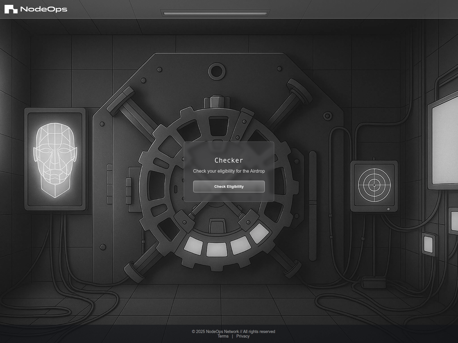 Screenshot of nodeops.click