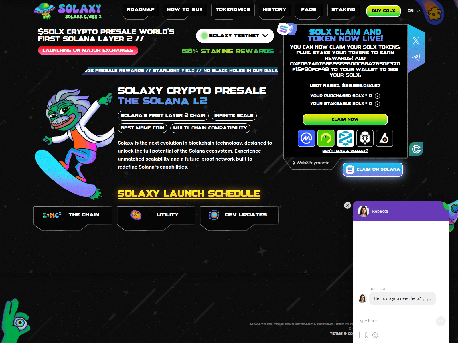 Screenshot of solaxxclaim9.vercel.app