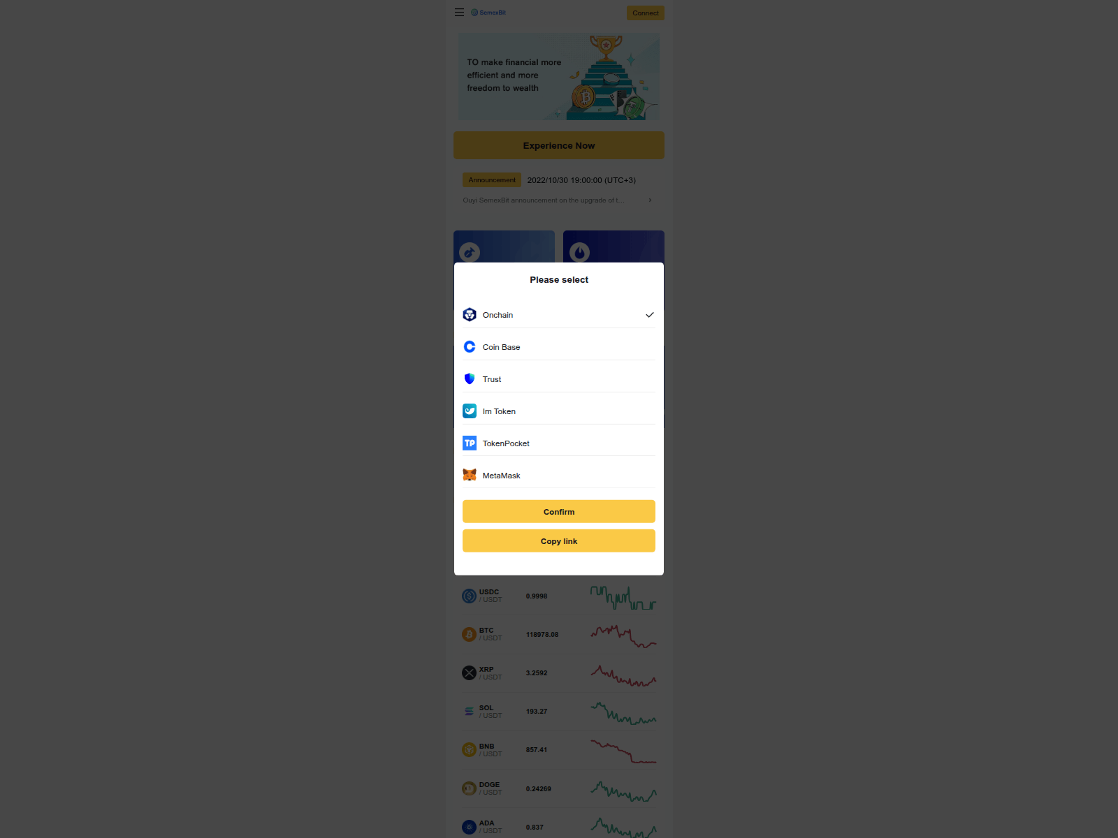 Screenshot of semexbit.org