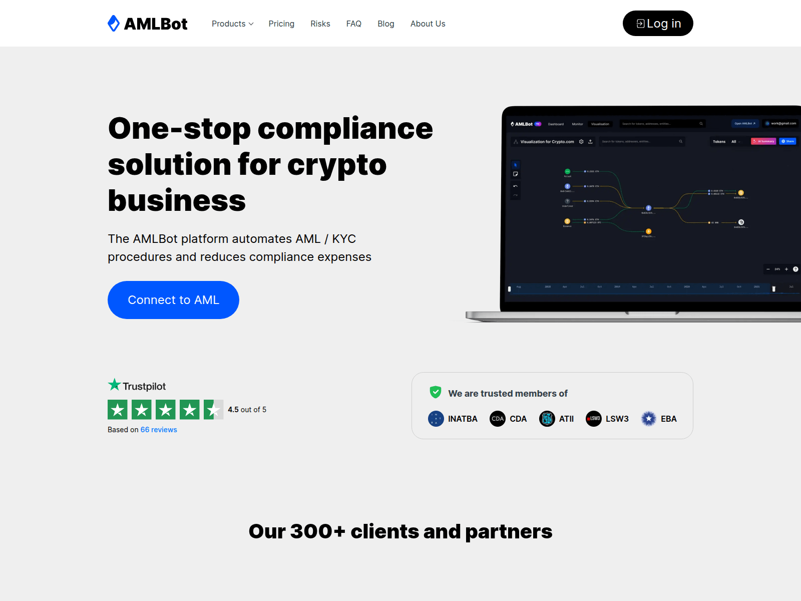Screenshot of amlbotsaveru.com