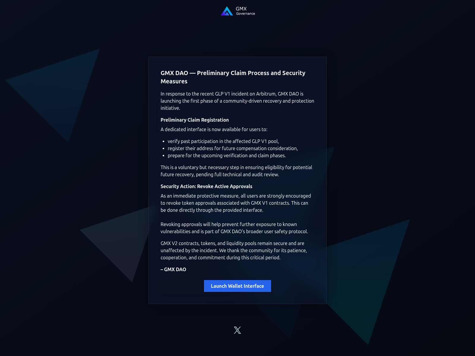 Screenshot of reclaim-gmx.com