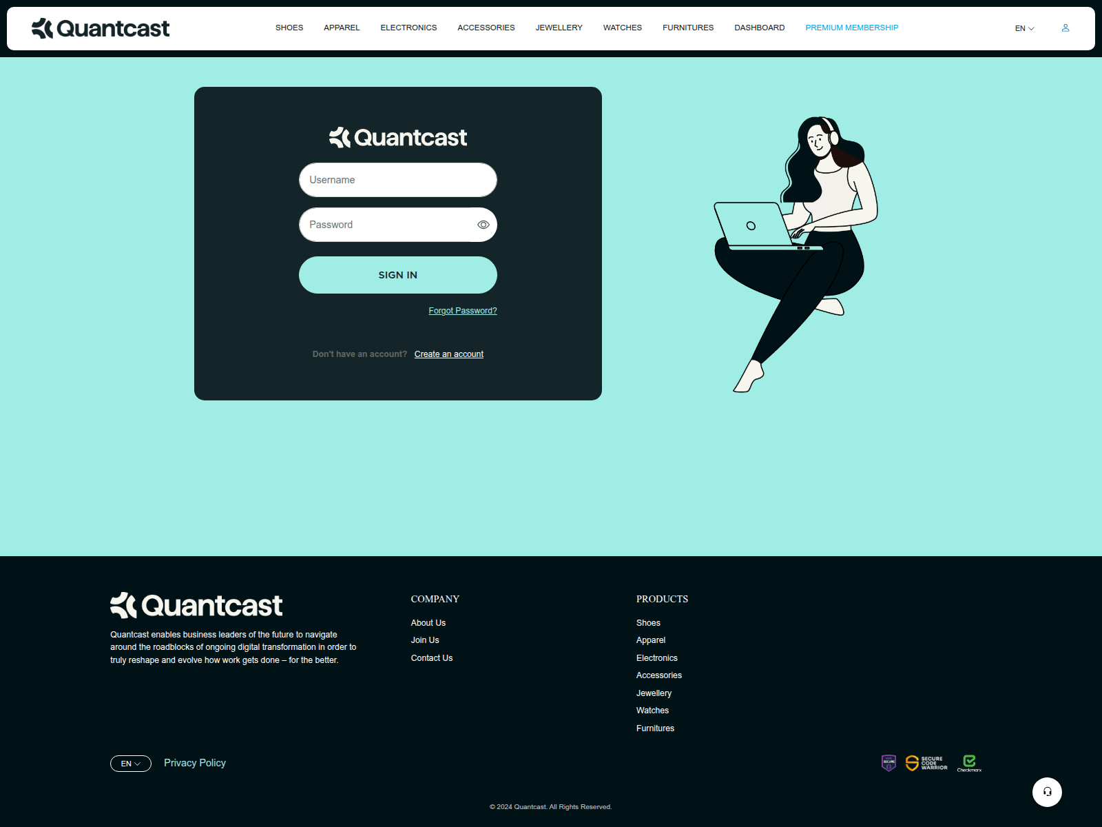 Screenshot of qc-promax.net