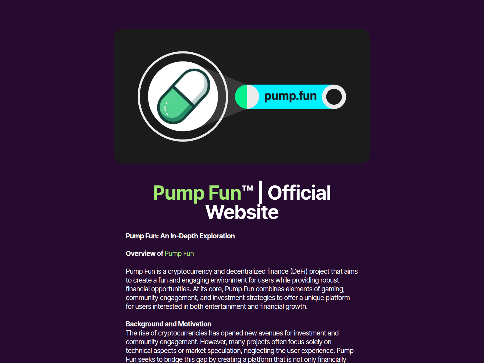 Screenshot of web-pump-fun.github.io