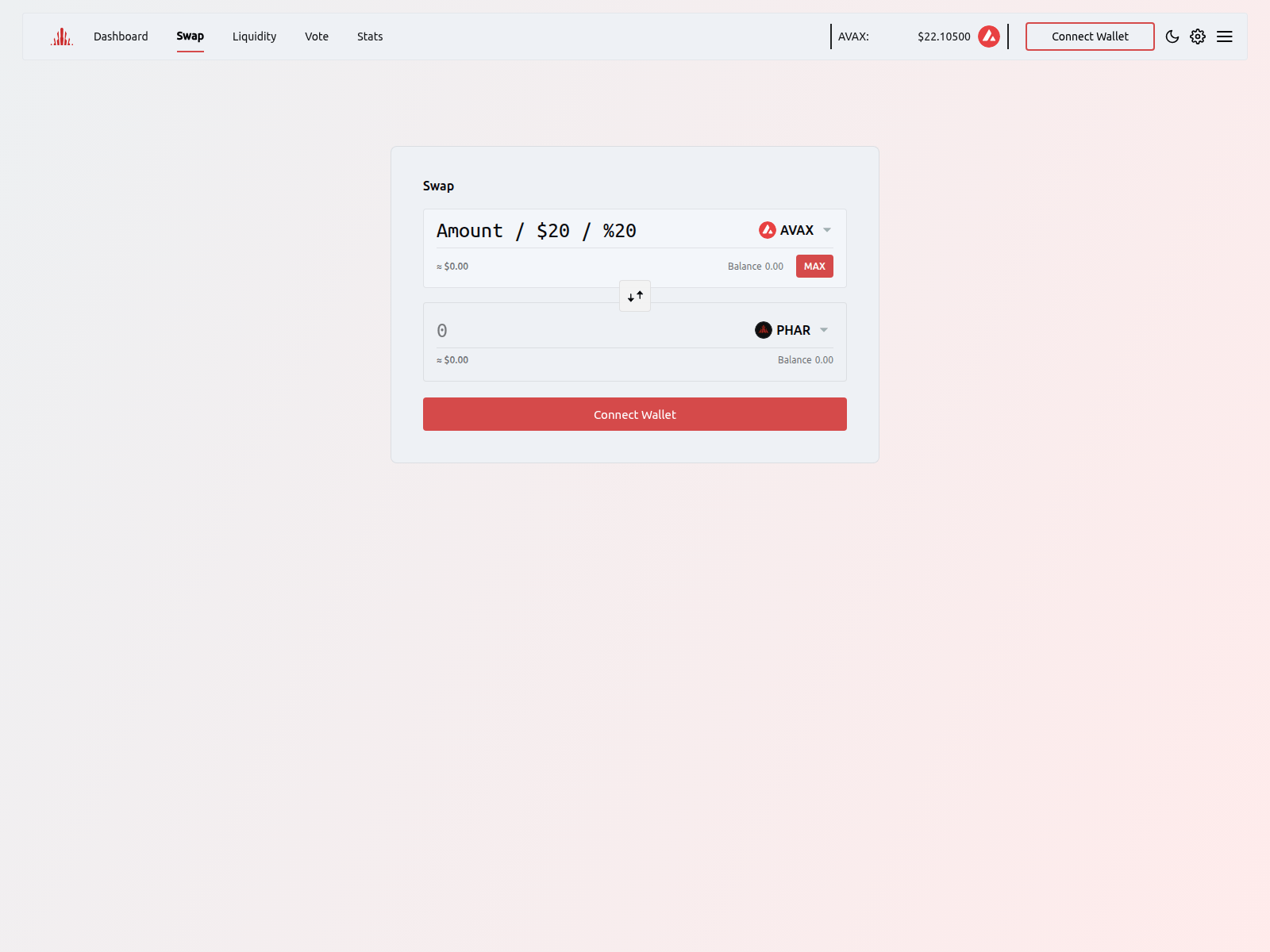 Screenshot of pharaohexchenge.org