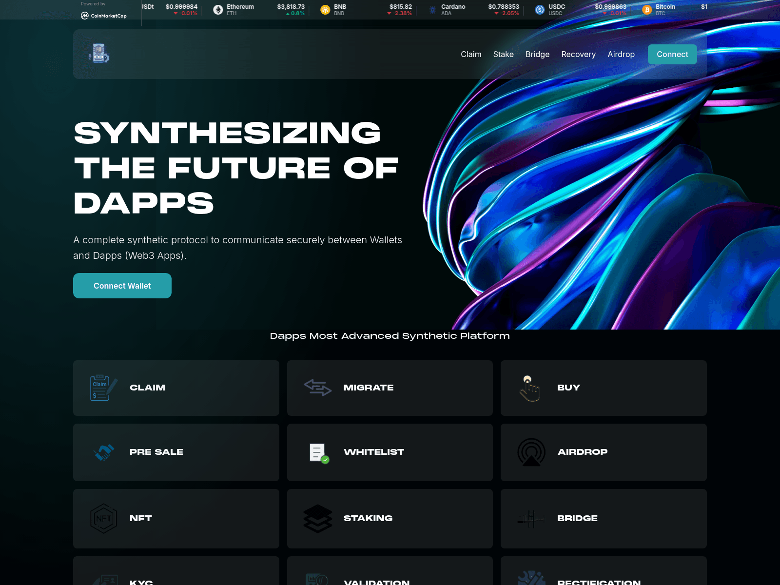 Screenshot of alphaencrypted.com