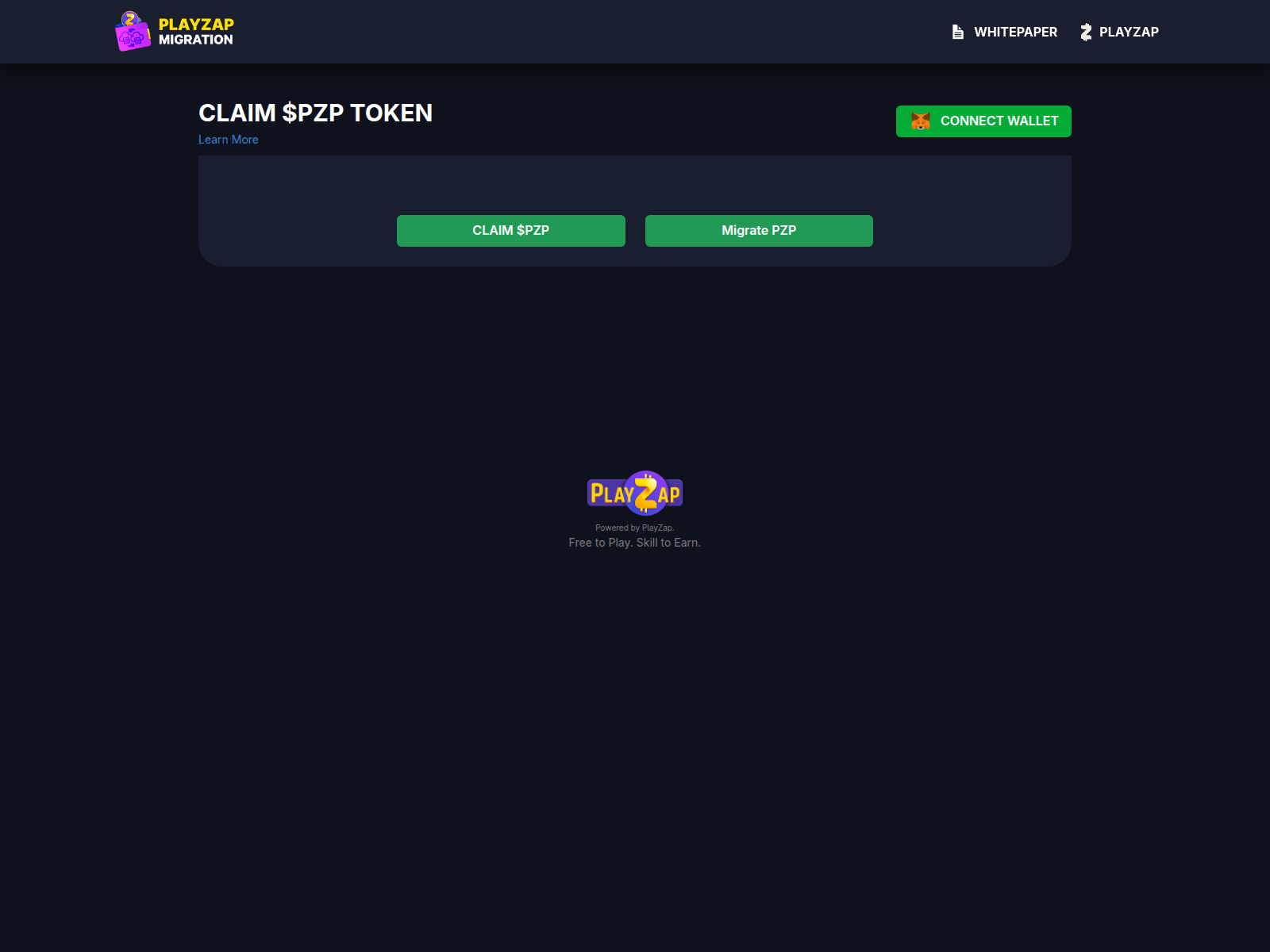 Screenshot of playzap-migrate.org