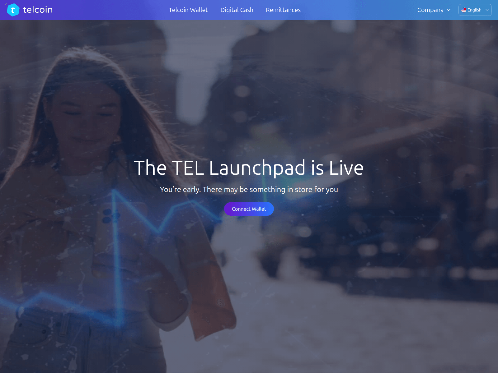 Screenshot of launchpad-telcoin.xyz
