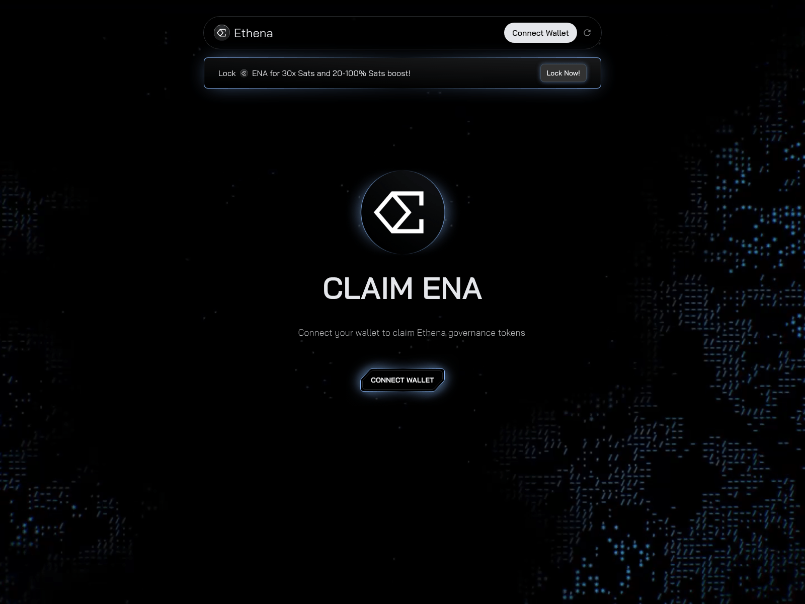 Screenshot of enacrypto.xyz