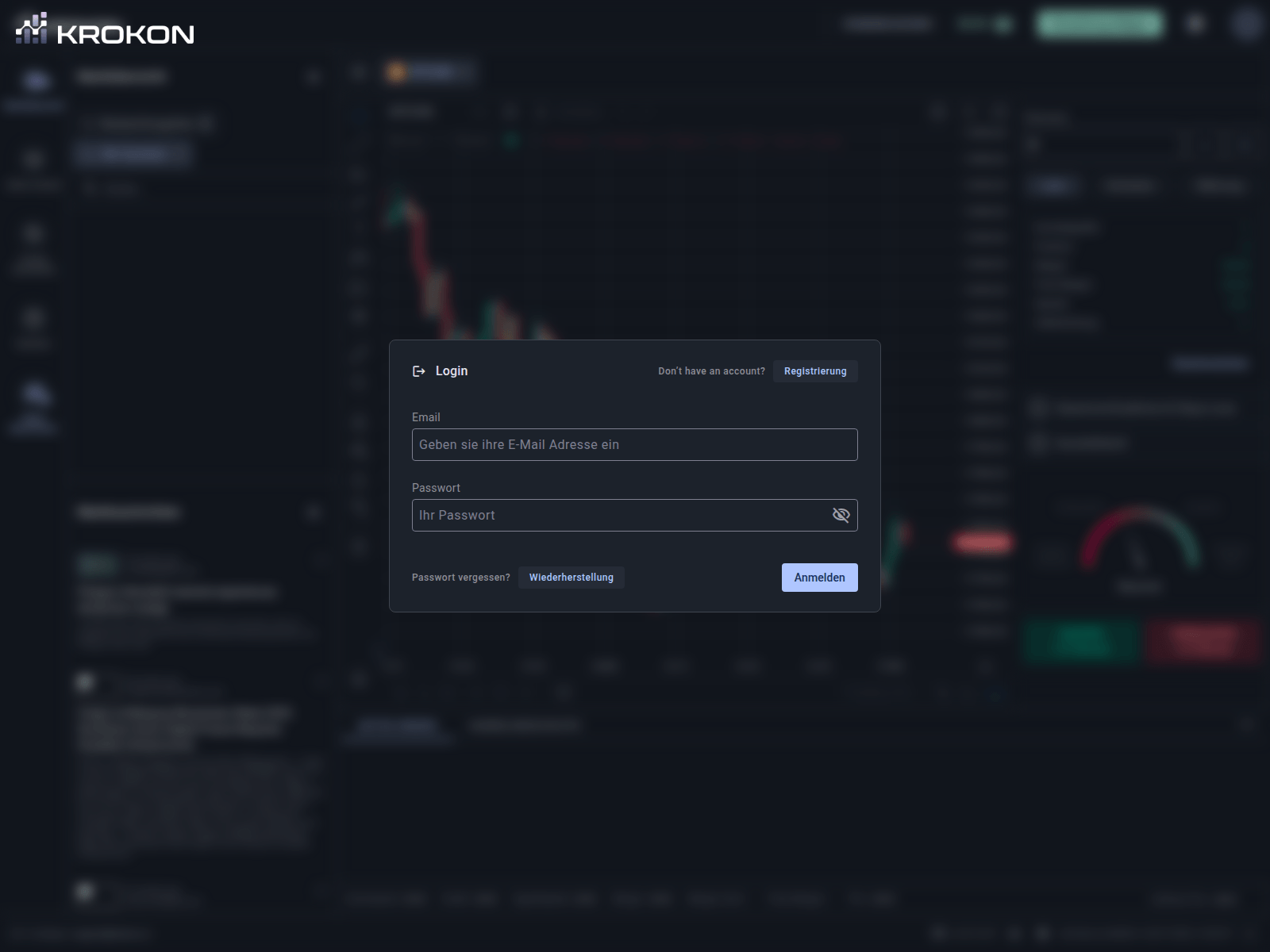 Screenshot of app.krokon.vip
