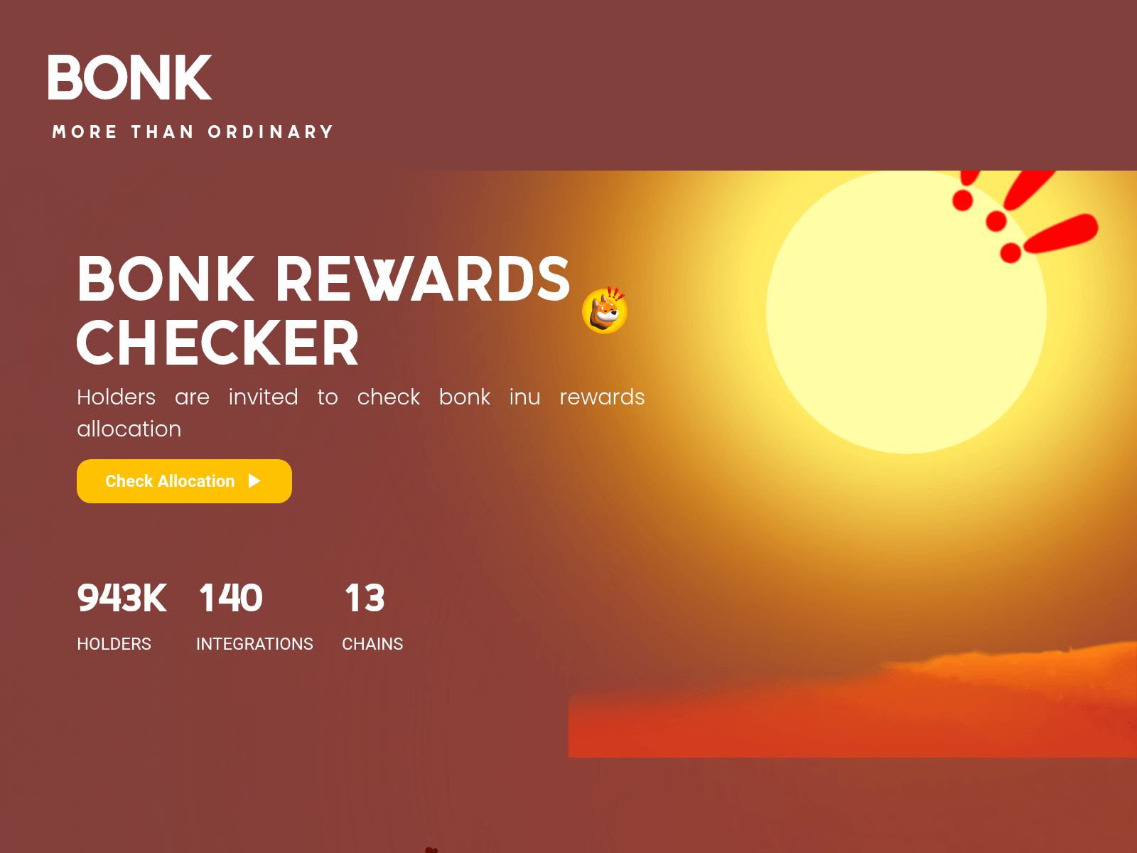 Screenshot of rewards-bonklnu.com