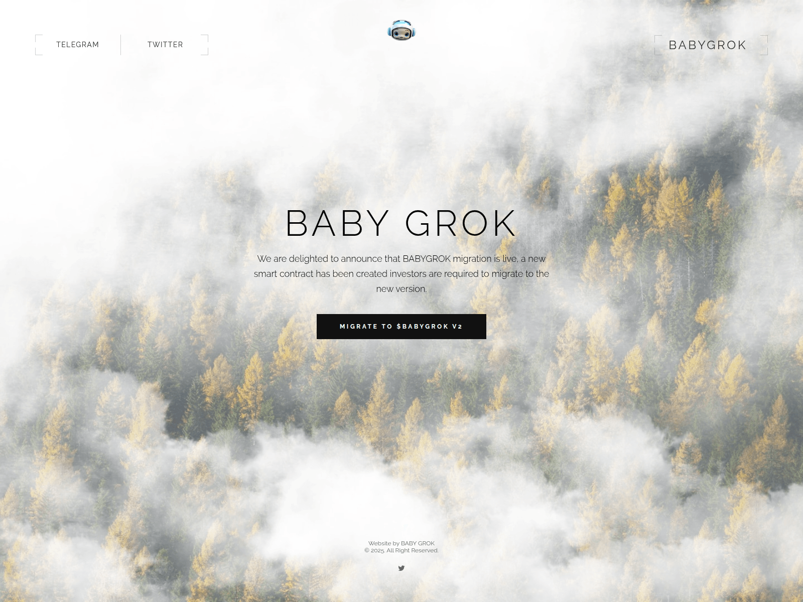 Screenshot of migrate-babygrok.online
