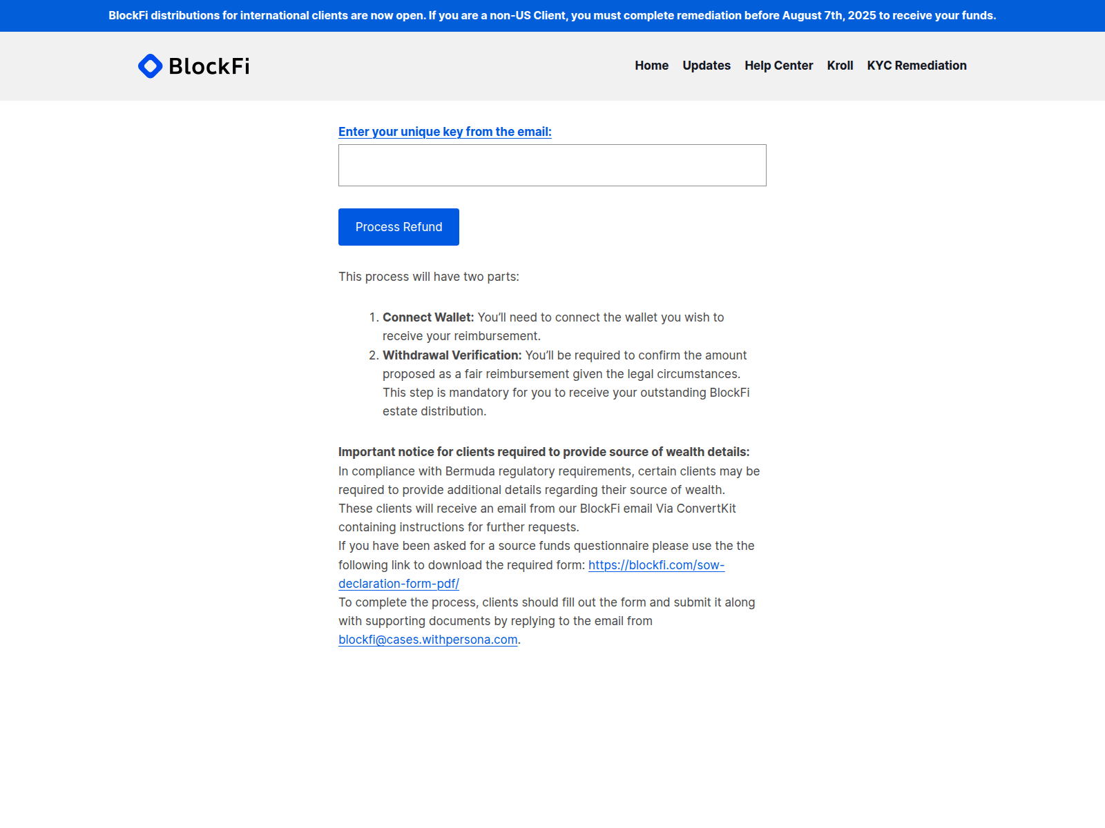 Screenshot of block-fi-disbursement-processor.com