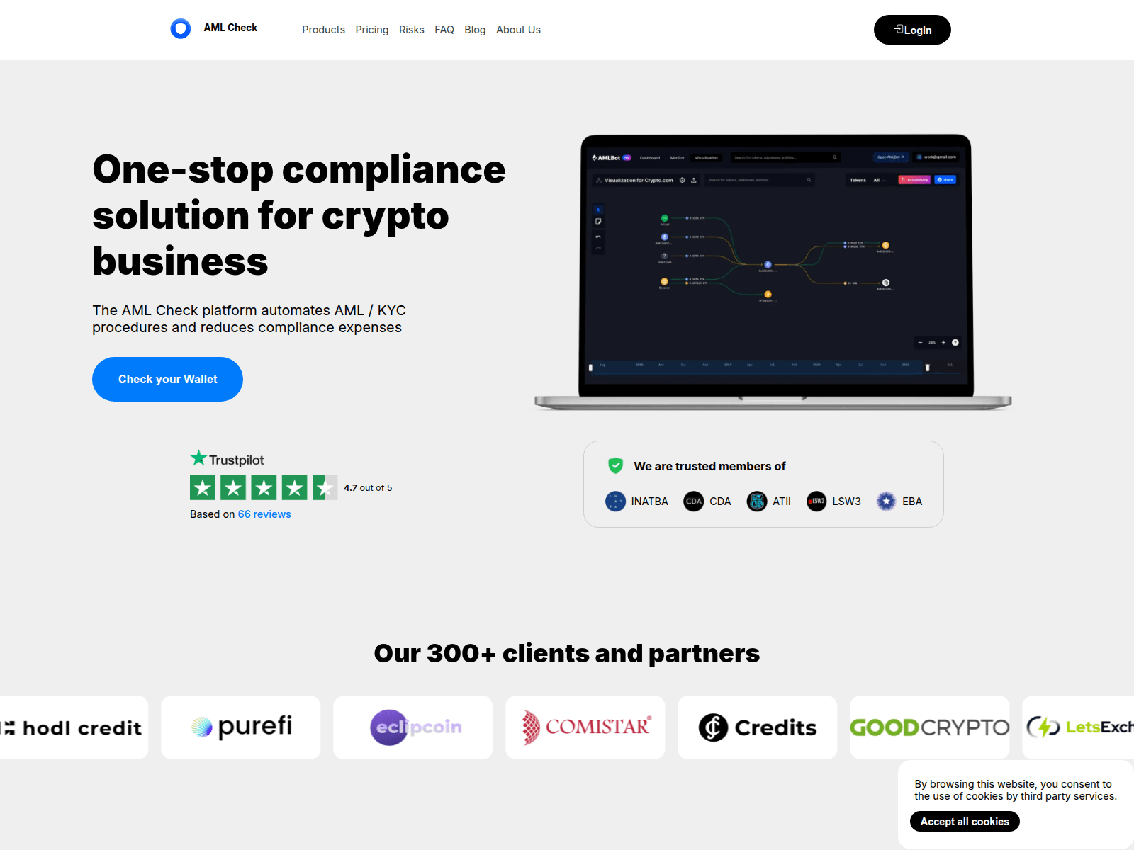 Screenshot of amlsal.com