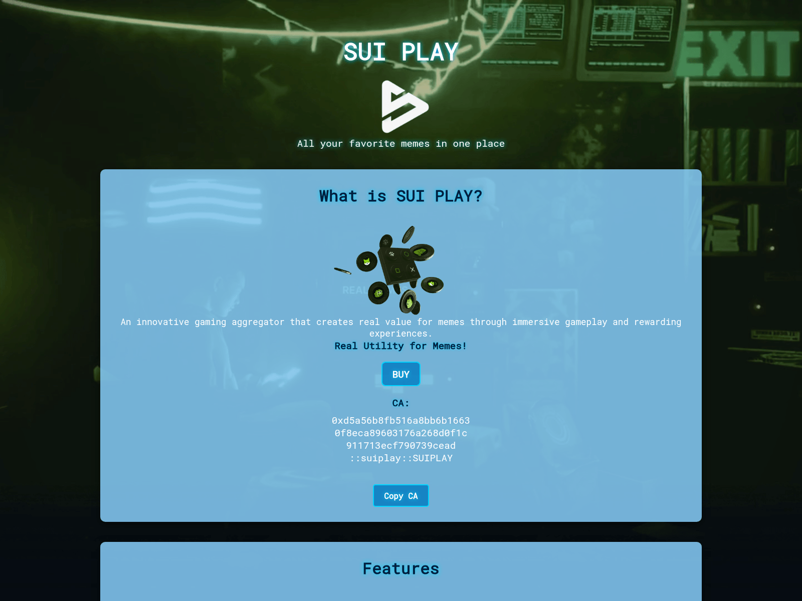 Screenshot of suiplay.site