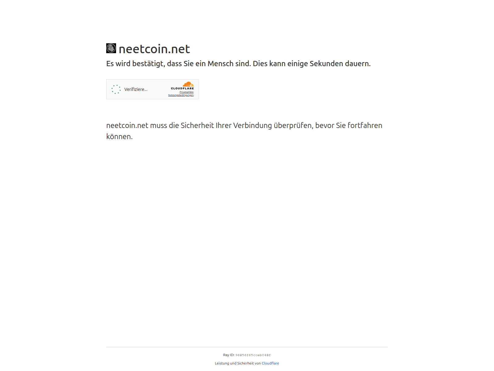 Screenshot of neetcoin.net