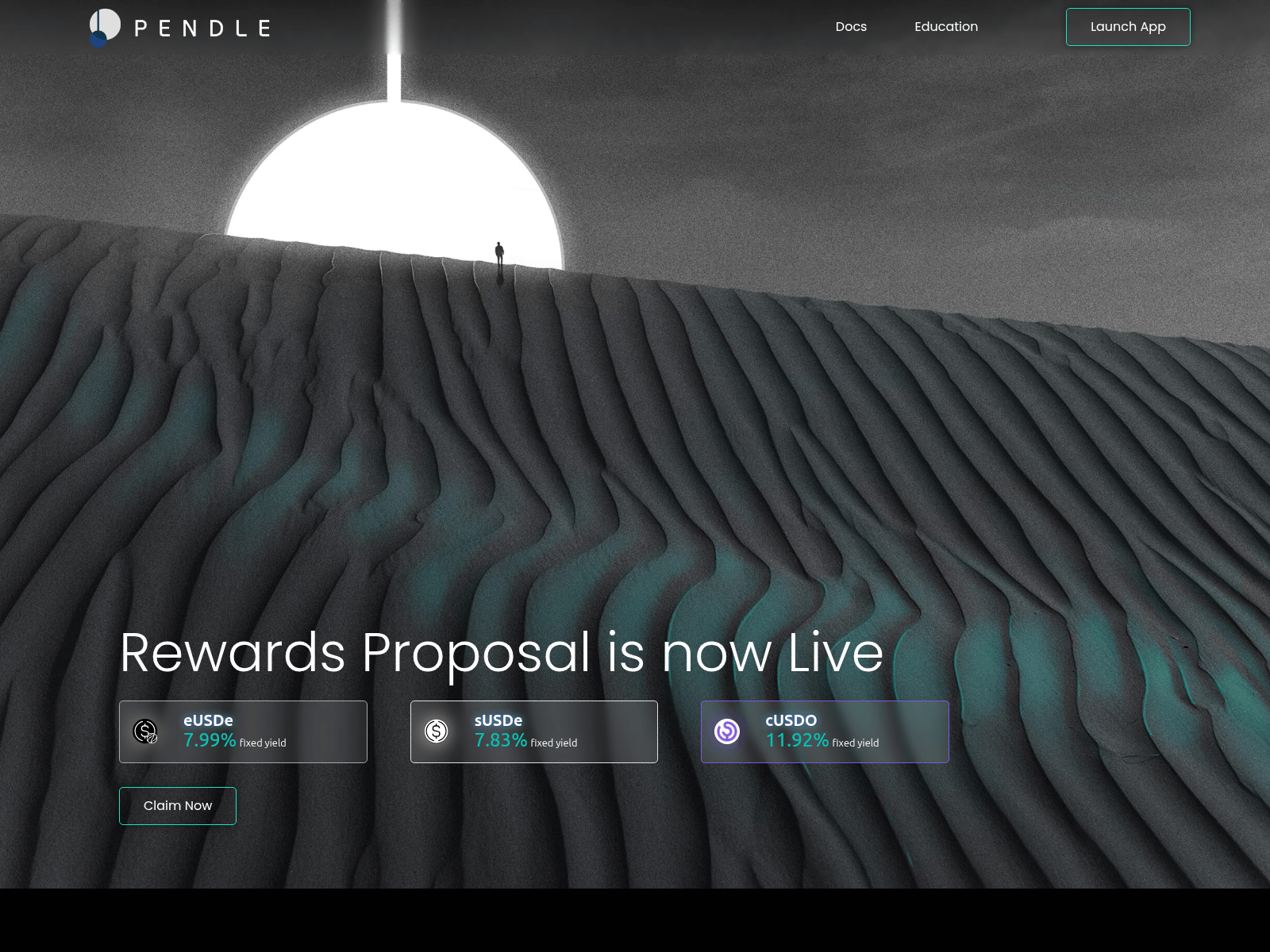 Screenshot of pendle-votes.net