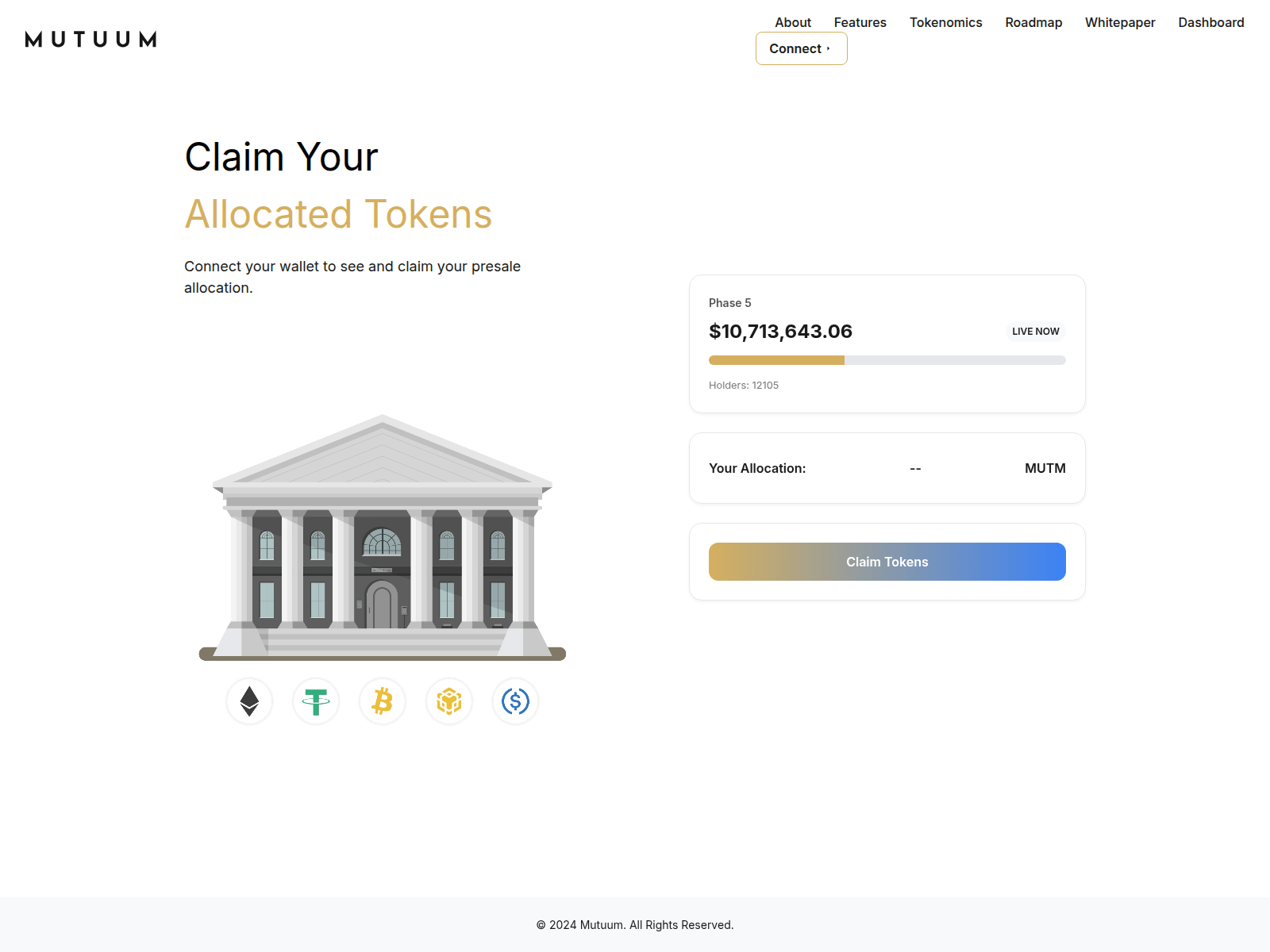 Screenshot of mutuum-network.com