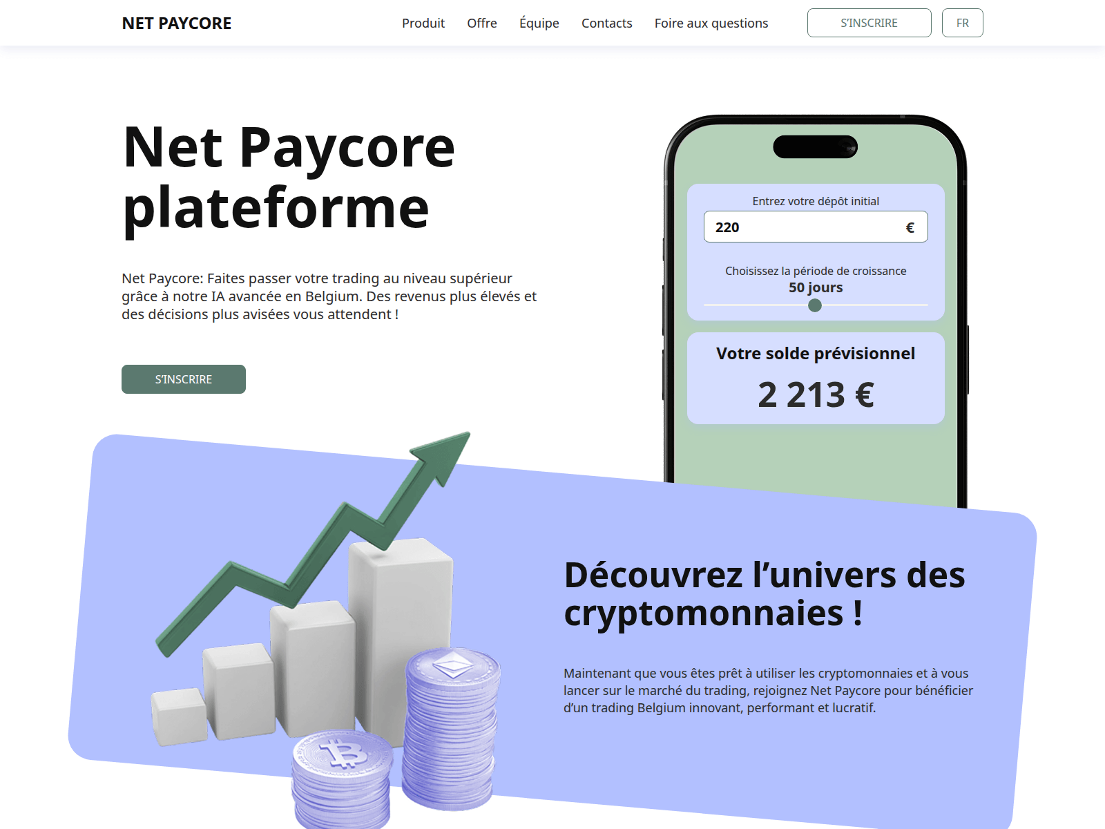 Screenshot of net-paycore.com