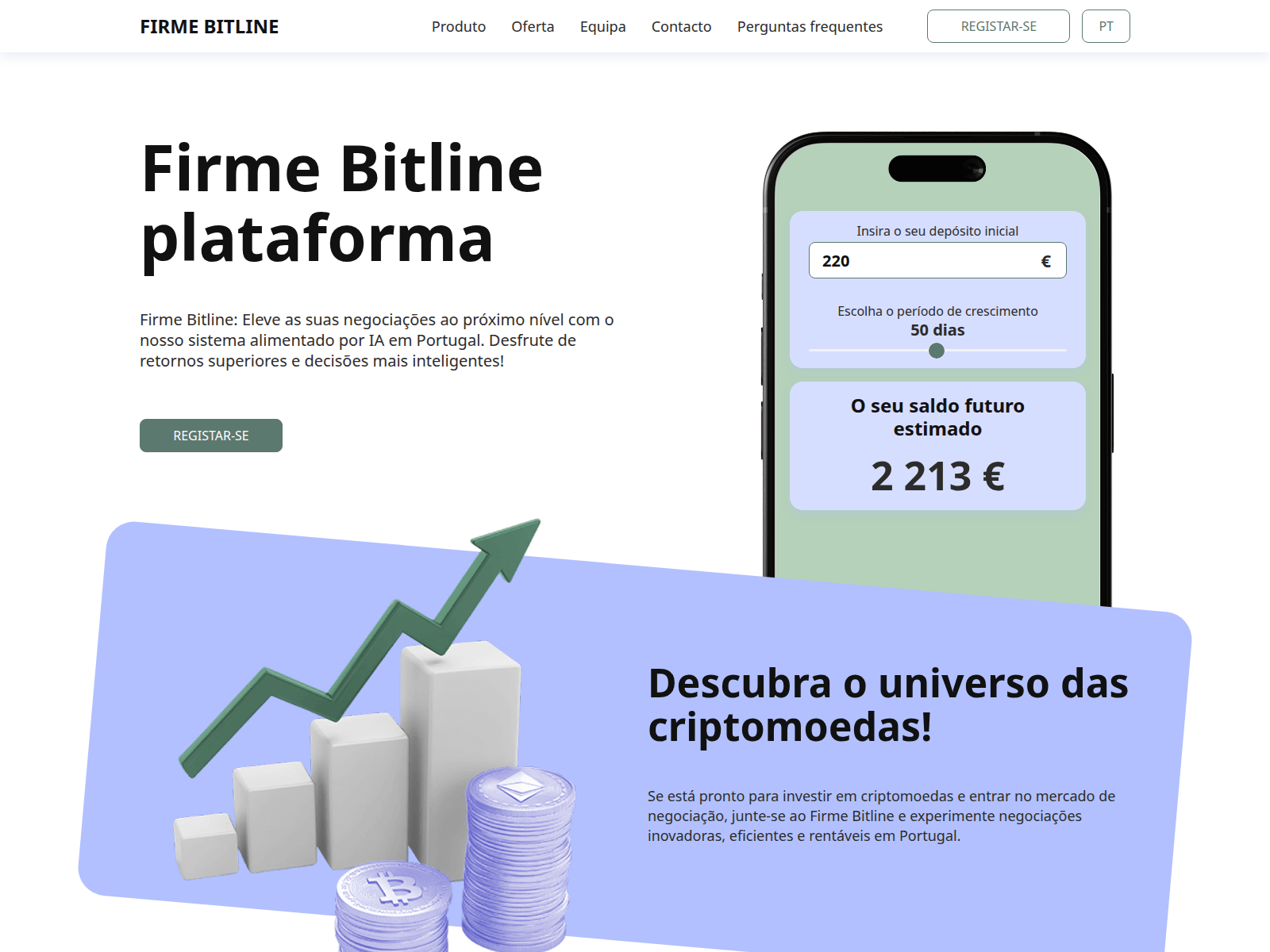 Screenshot of firme-bitline.com