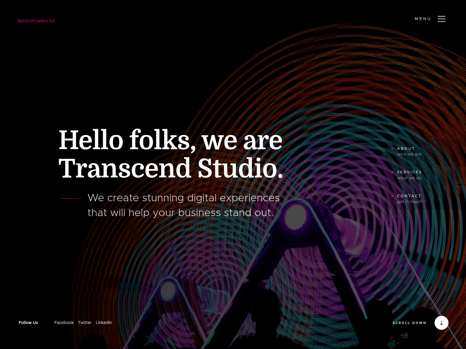 Screenshot of tesorotradex.lat