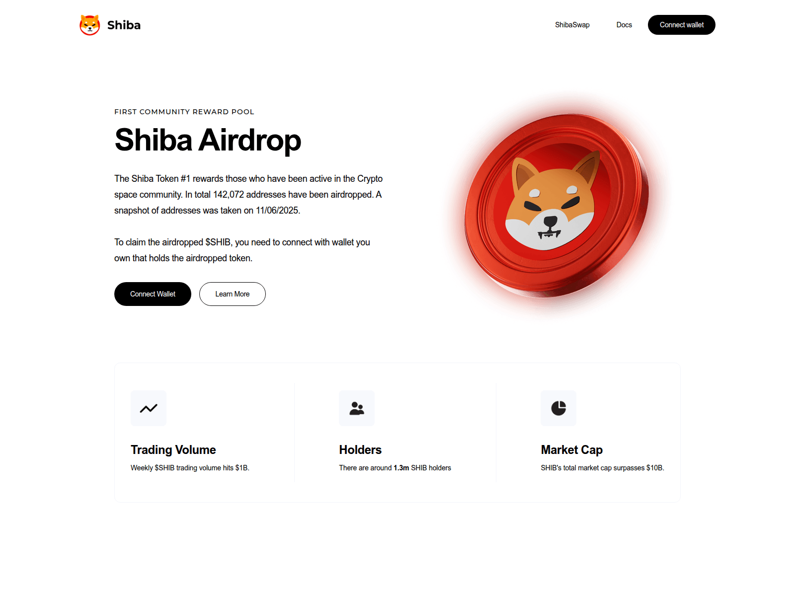 Screenshot of shibs.net