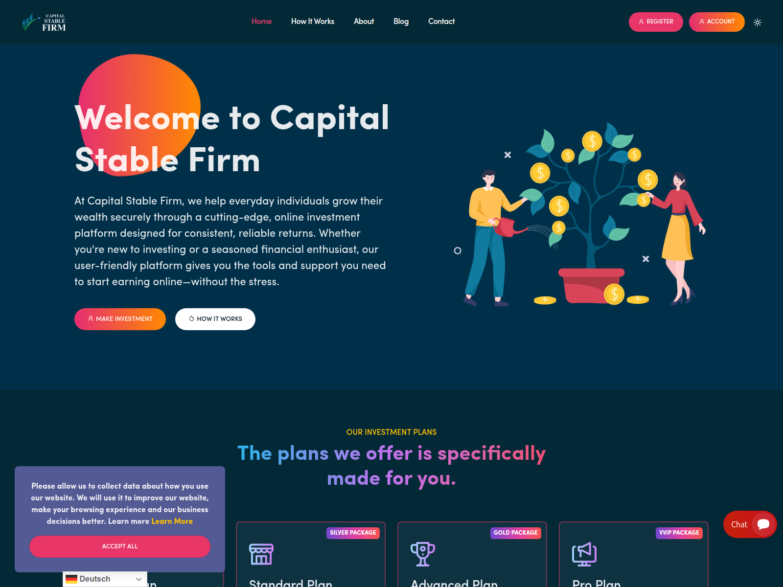 Screenshot of capstablefirm.com