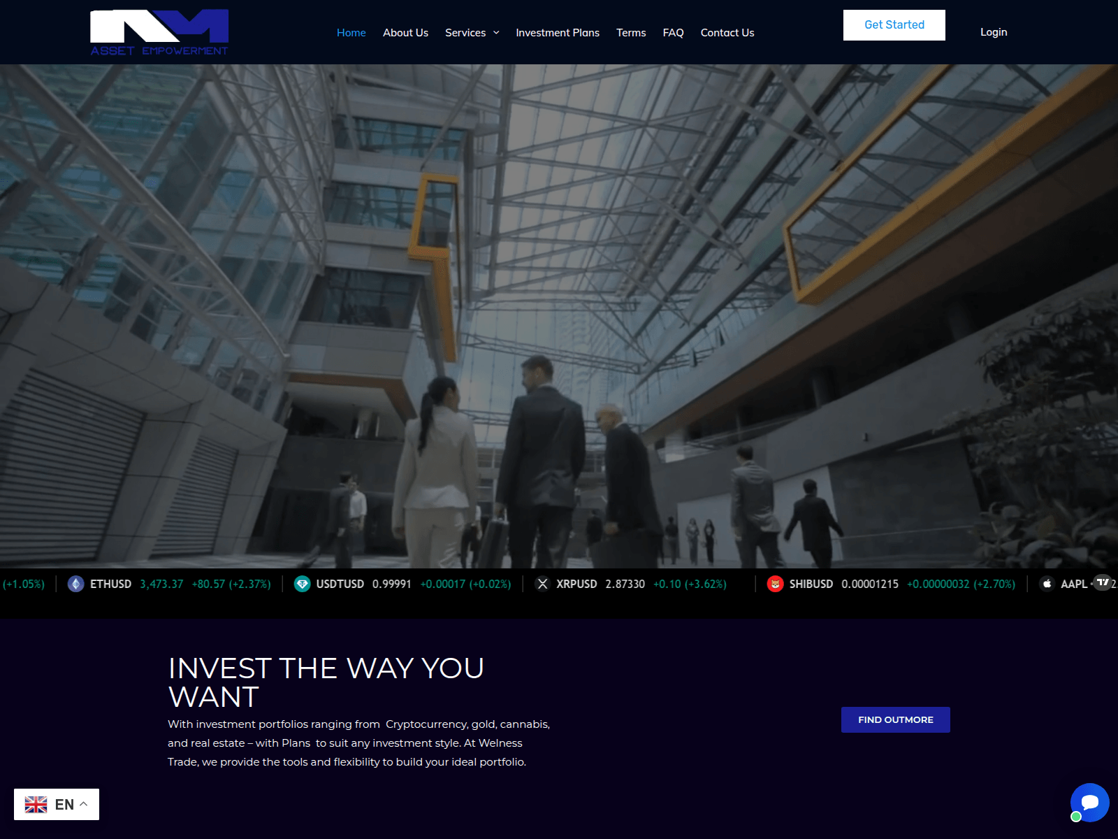 Screenshot of assetempowerment.com